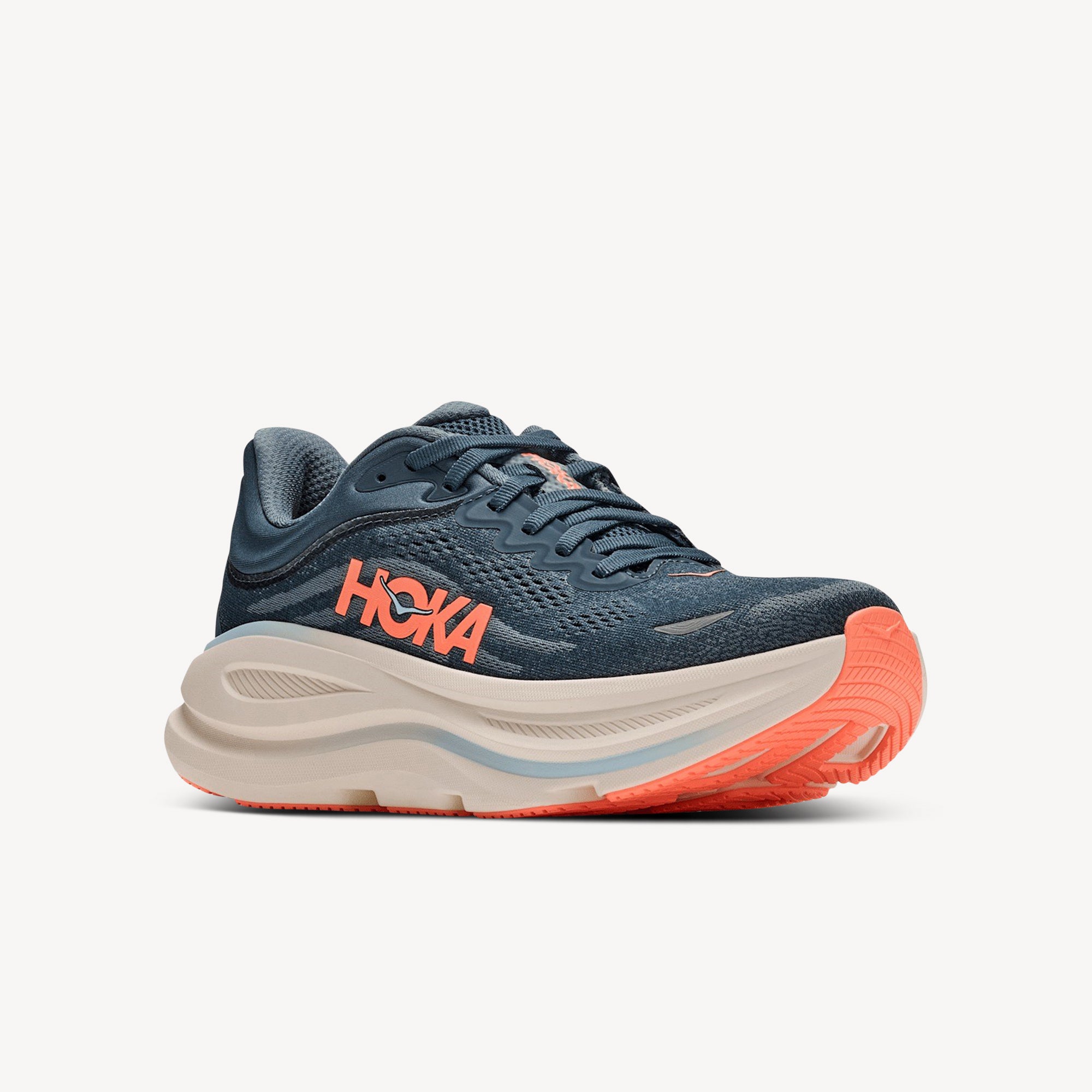 Hoka Bondi 9 Faded Navy / Slate Blue Womens
