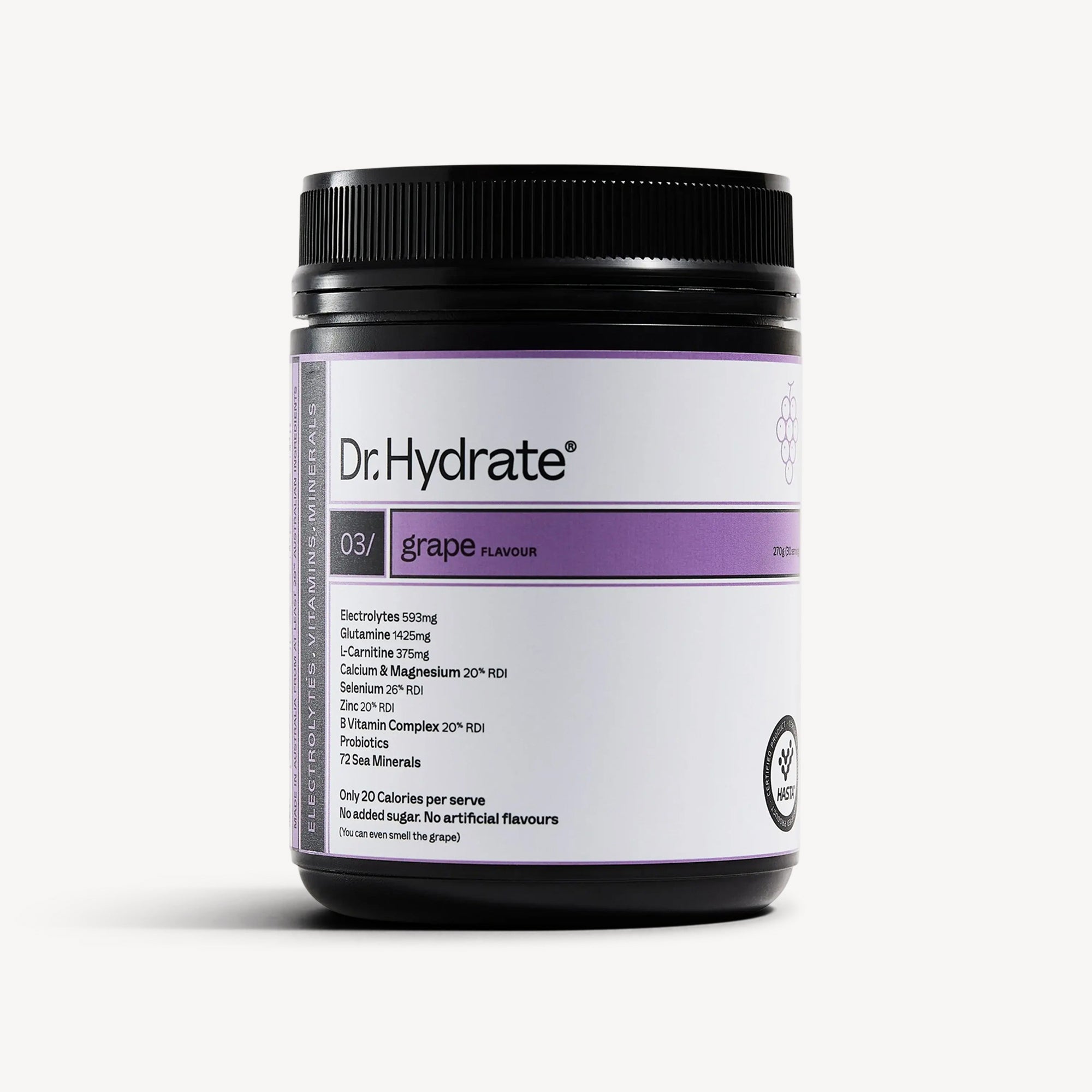 Dr Hydrate Grape Jar