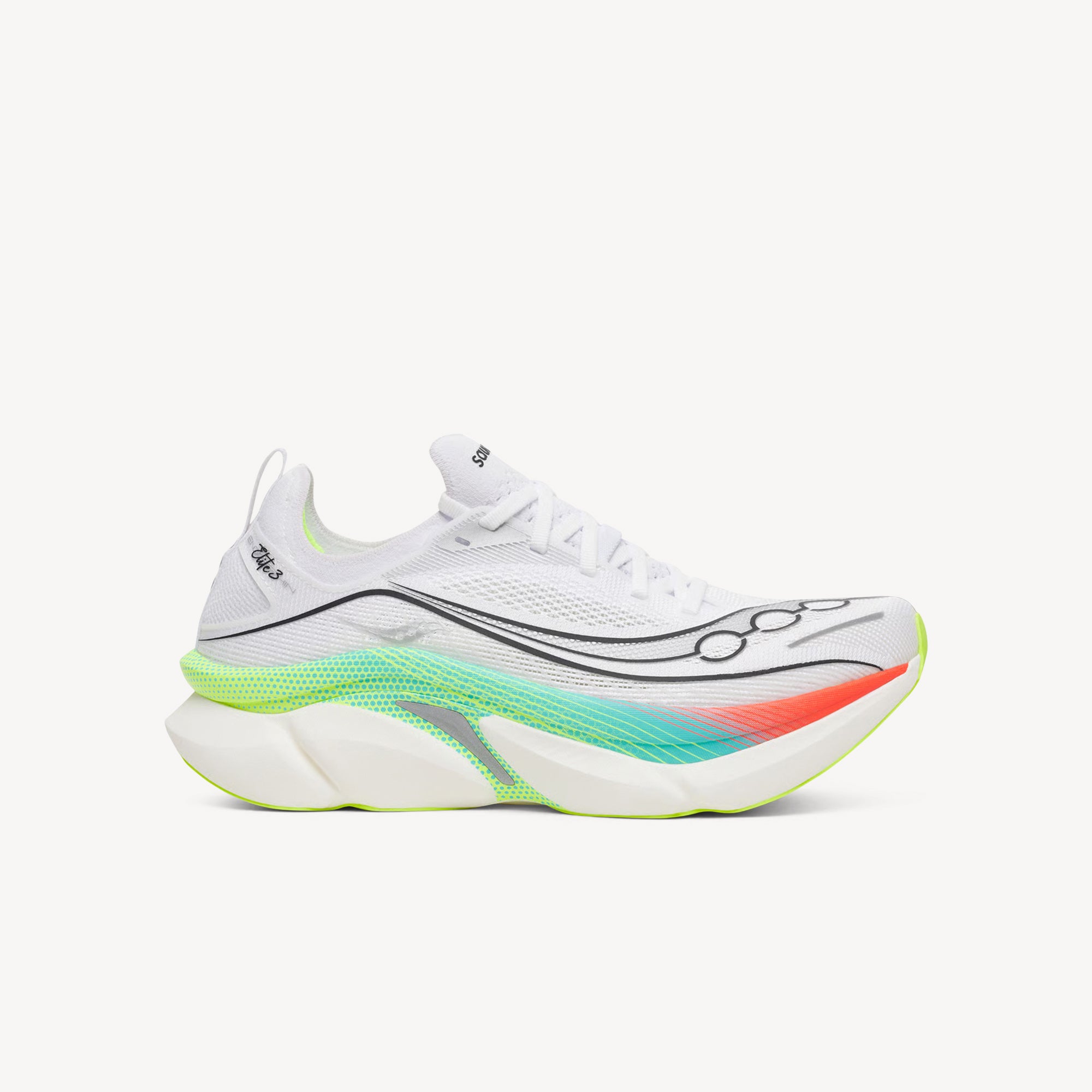 Saucony Endorphin Elite 3 White / Multi Unisex
