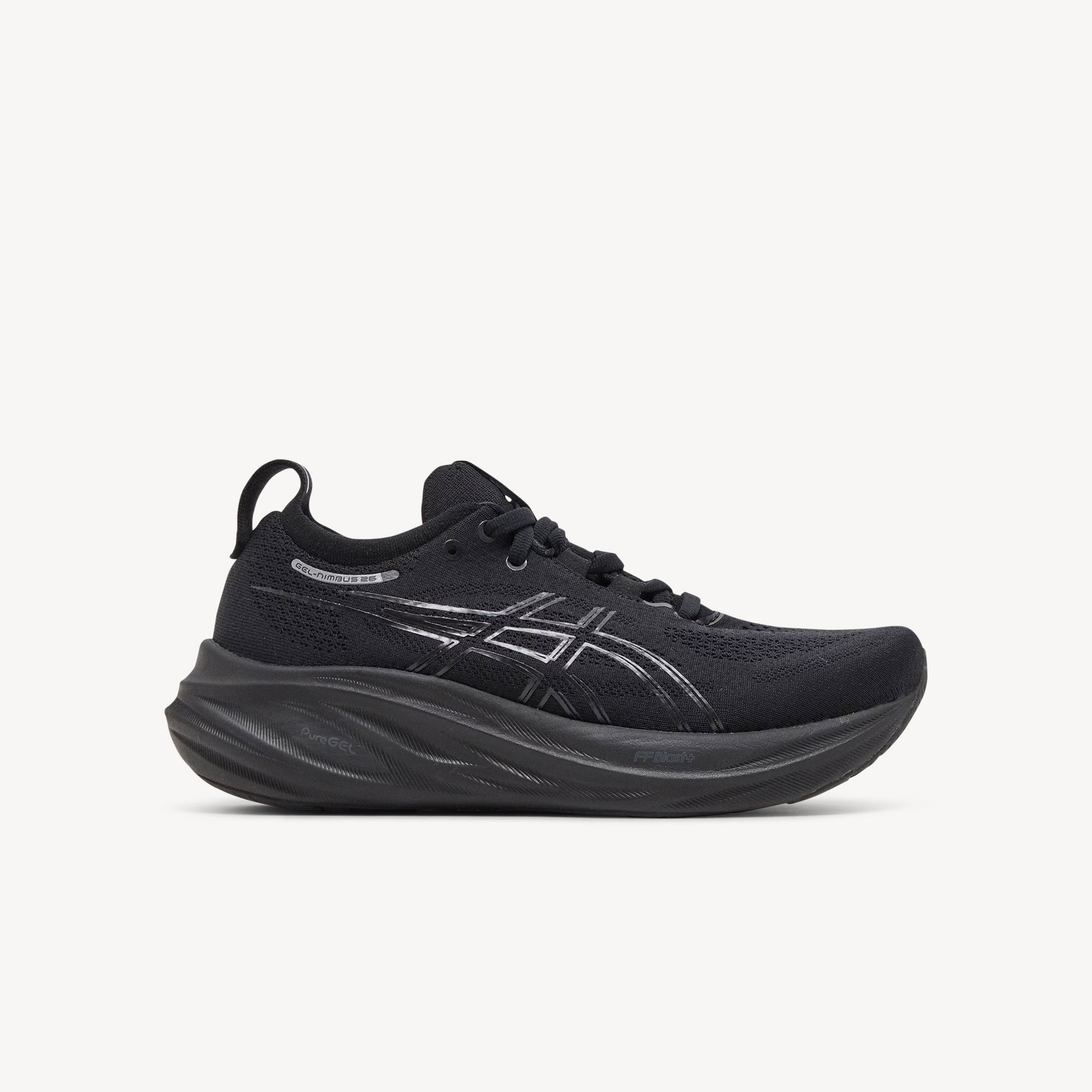 Asics Gel-Nimbus 26 Black / Black Womens