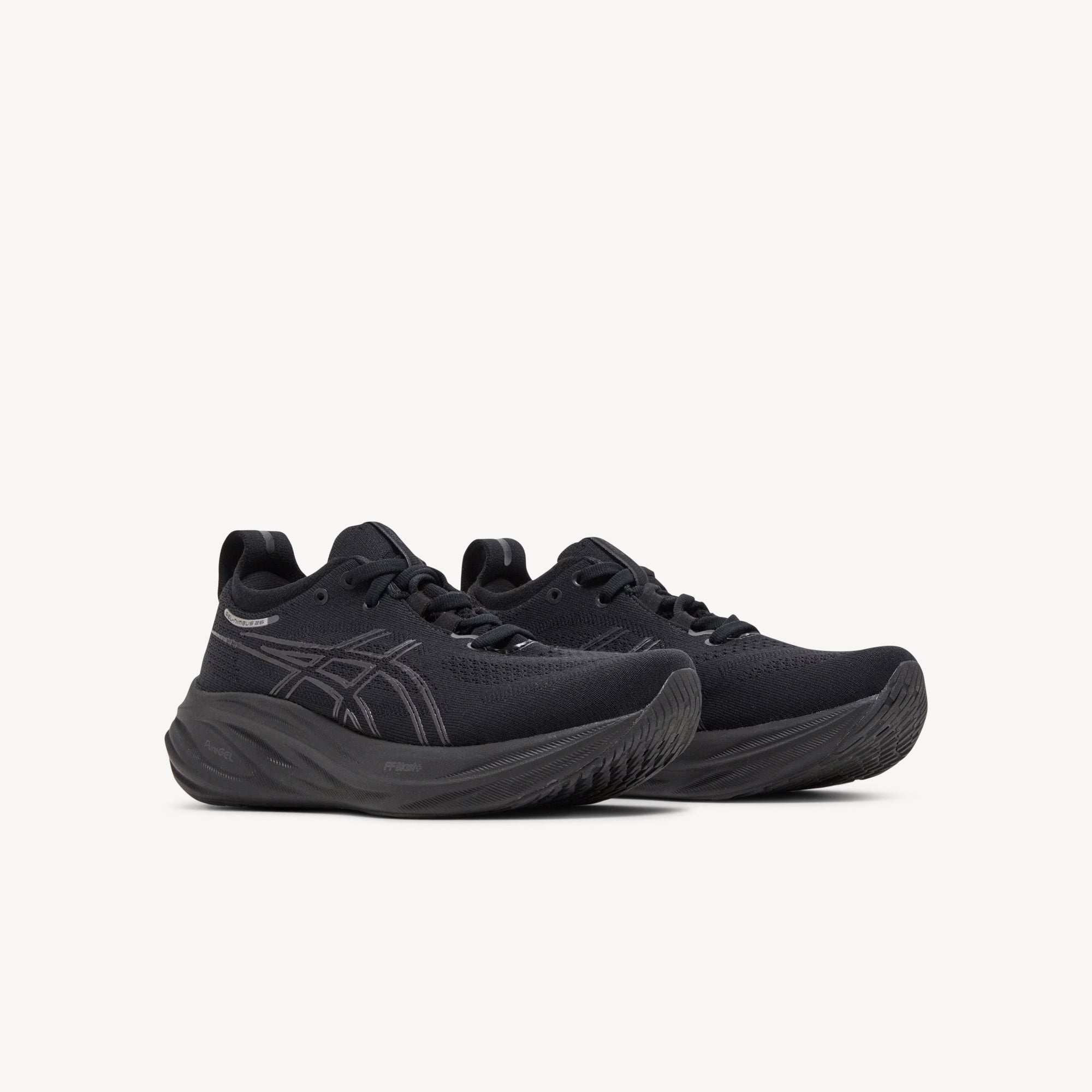 Asics Gel-Nimbus 26 Black / Black Womens