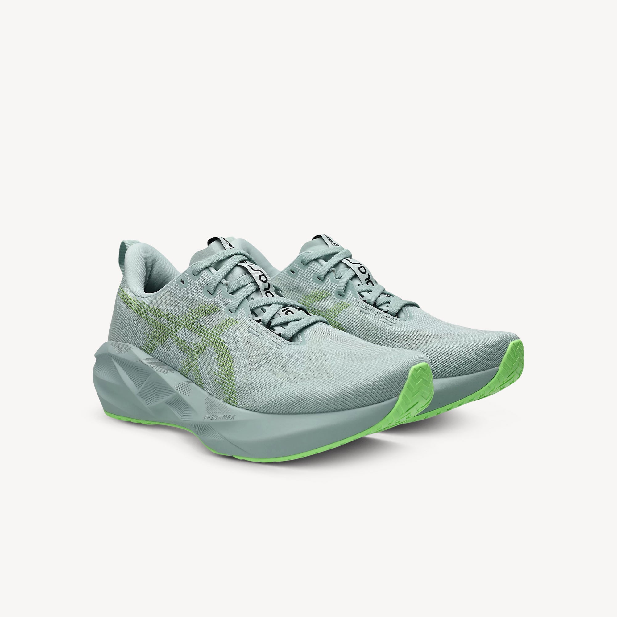 Asics Novablast 5 Cold Moss / Light Orange Mens