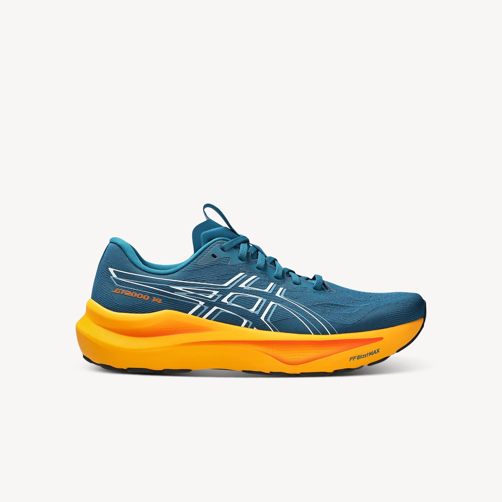 Asics GT-2000 14 Dark Teal / White Mens