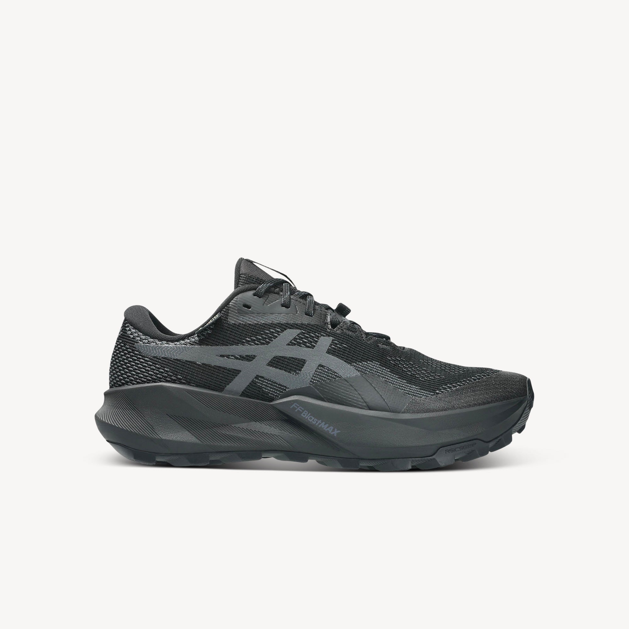 ASICS Gel-Trabuco 14 GTX Black/Graphite Grey men's – GORE-TEX waterproof trail running shoe. Shop now at ProFeet Footwear.