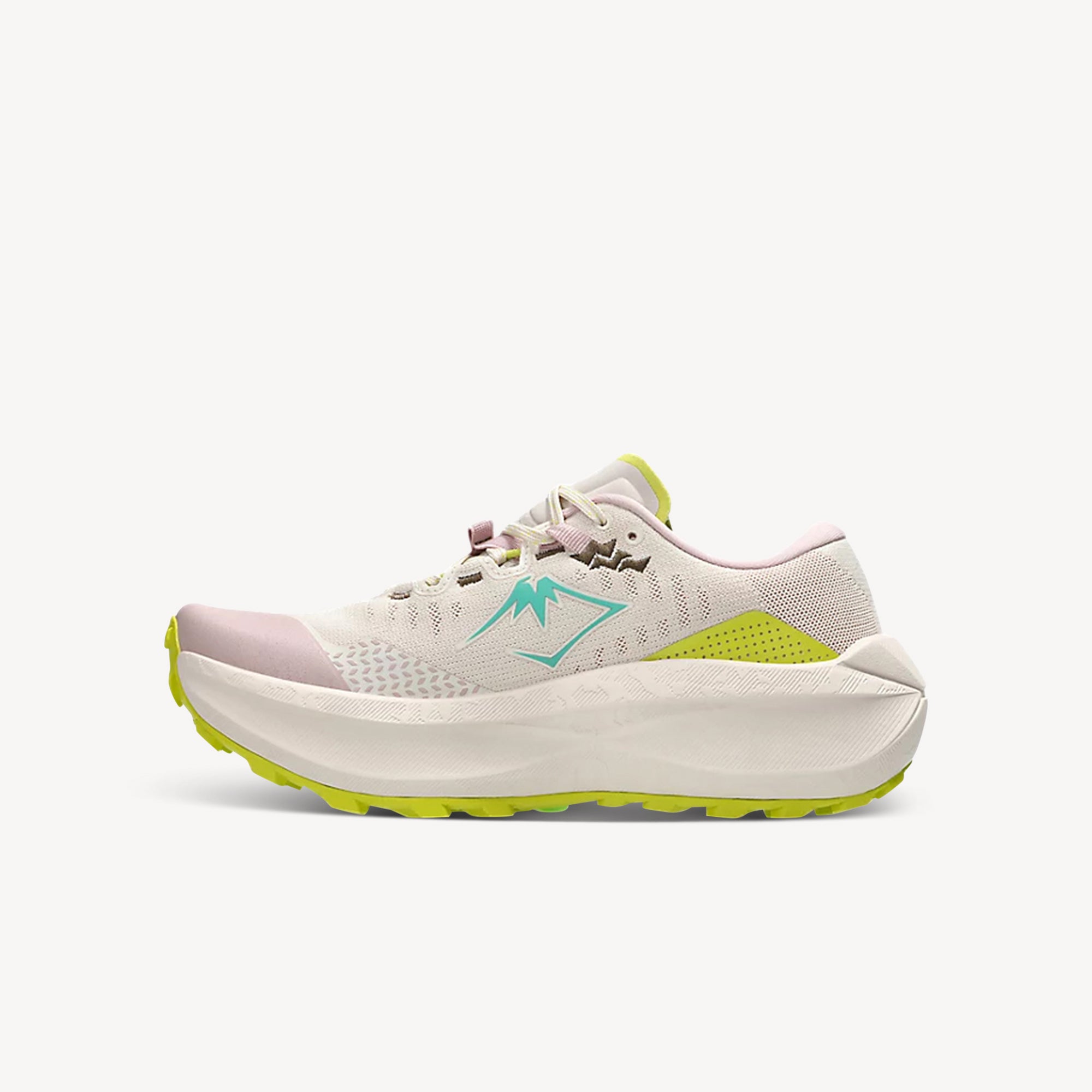 Asics Trabuco Max 5 Mineral Beige / Aurora Green Womens