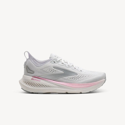 Brooks Glycerin GTS 23 White / Harbour Mist / Metallic Womens