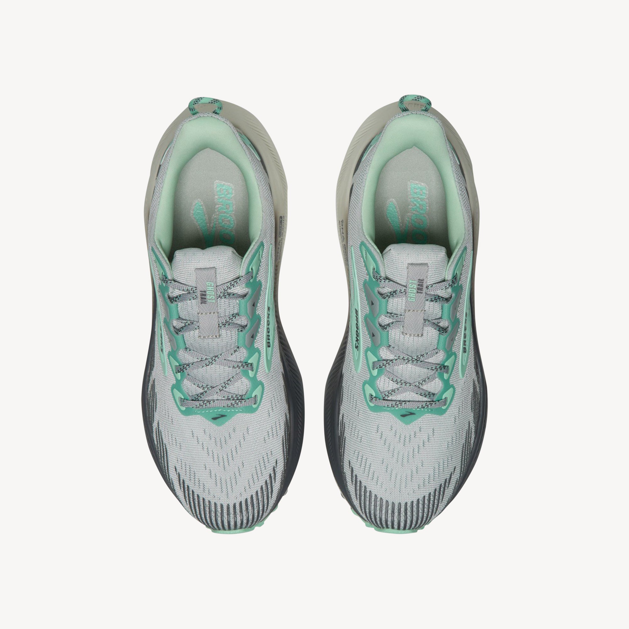 Brooks Ghost Trail Harbor Mist / Poppy / Yucca Womens