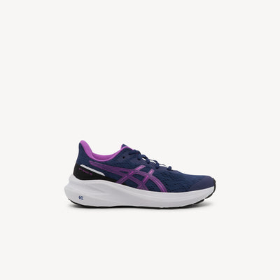 ASICS GT-1000 13 GS features reliable stability support and durable comfort at Profeet Footwear. Purpose-built shoe for active kids. Expert-fitted.