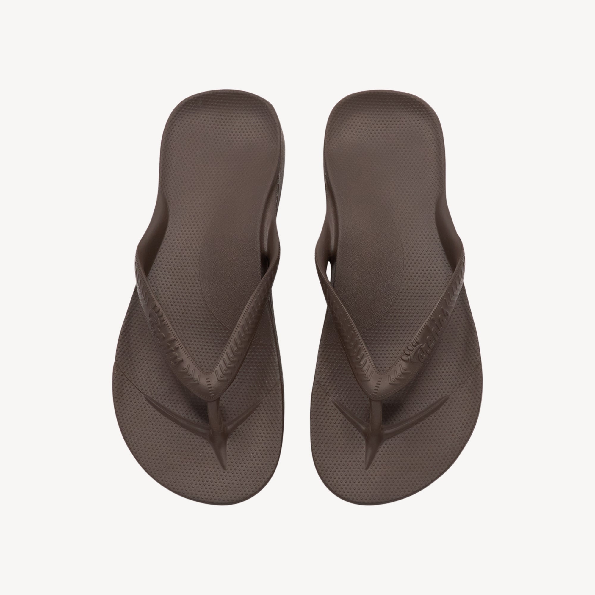 Archies Thongs Brown