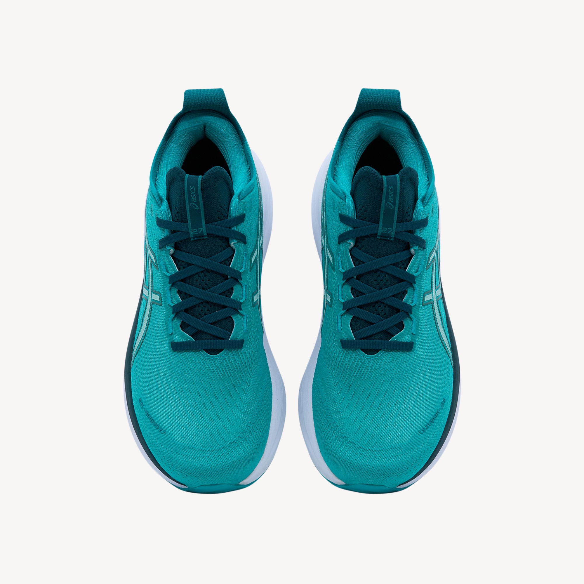 Asics Gel Nimbus 27 Wave Teal / Saxon Green Mens