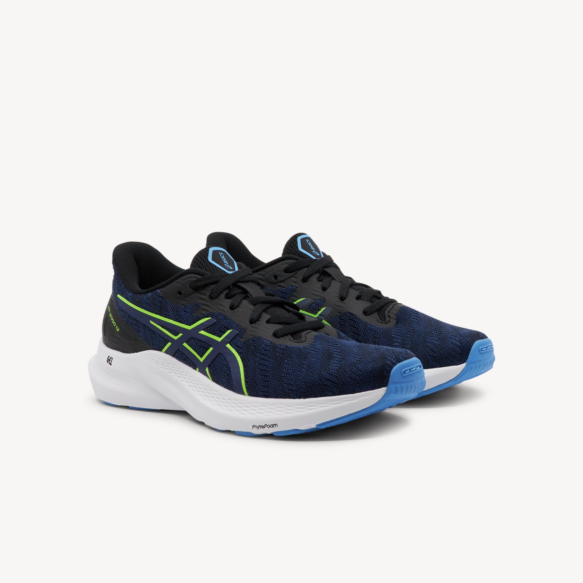 Asics GT-2000 12 GS Black / Blue Expanse Kids