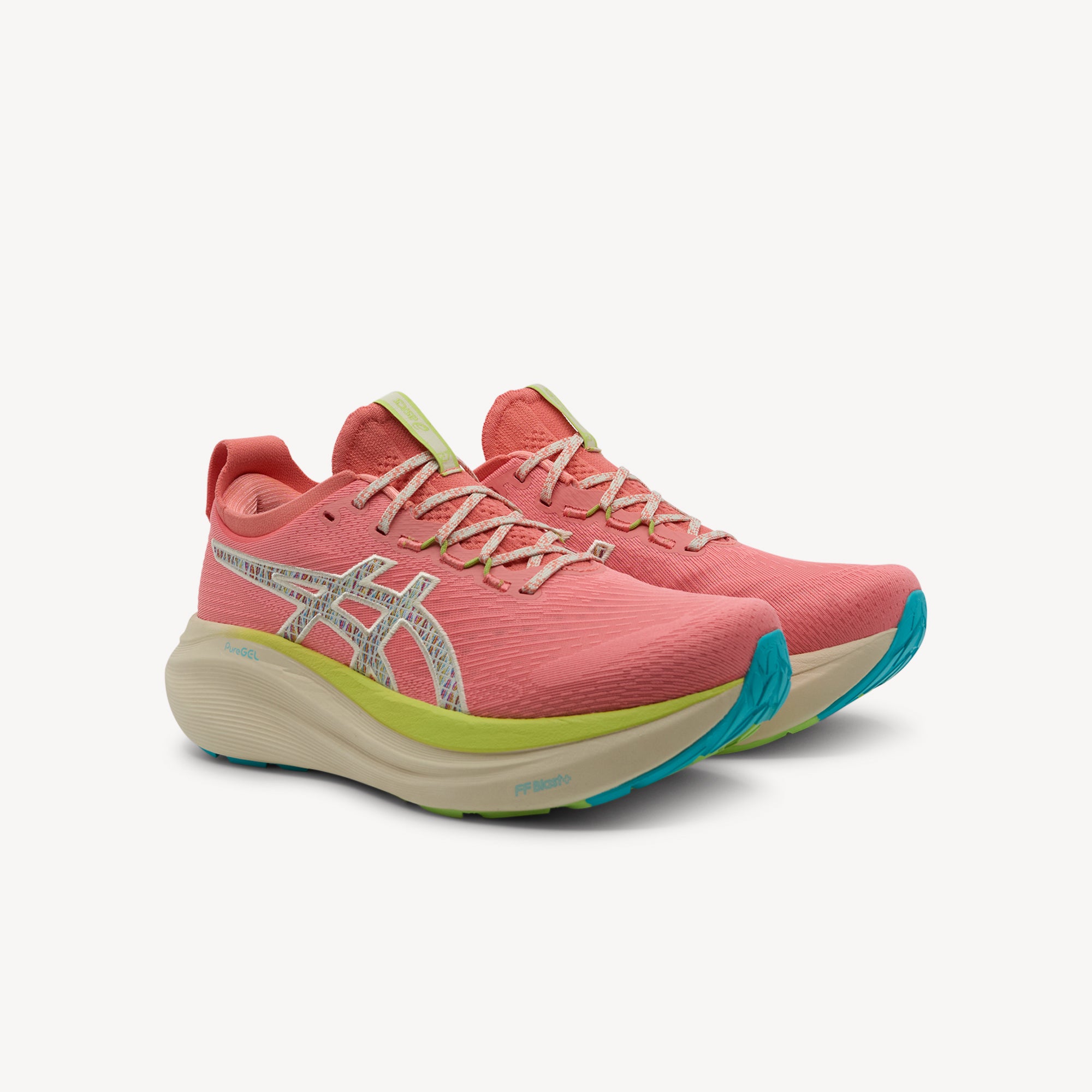 Asics Gel Nimbus 27 TR Nature Bathing / Guava Womens