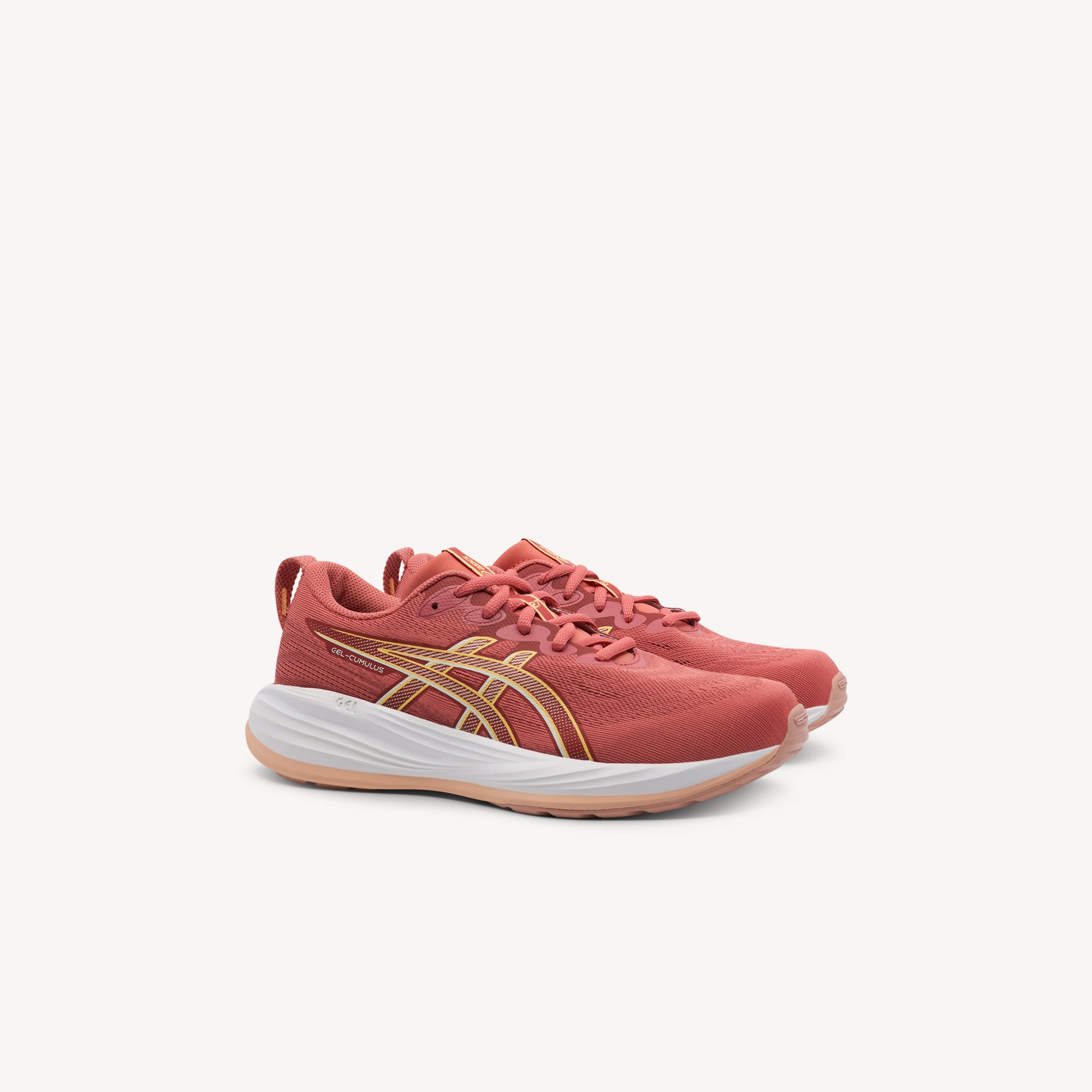Asics Gel-Cumulus 27 GS Dark Pink Clay / Cream Kids