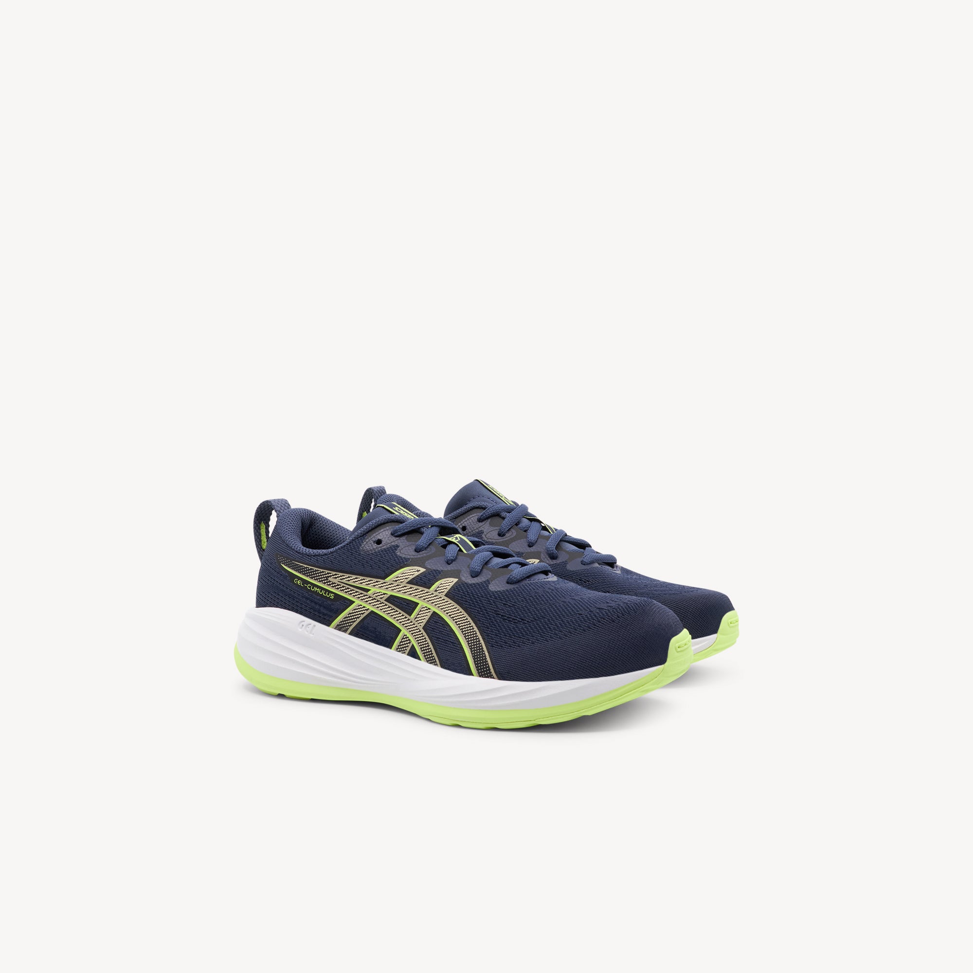 Asics Gel-Cumulus 27 GS Indigo Fog / Lucid Yellow Kids