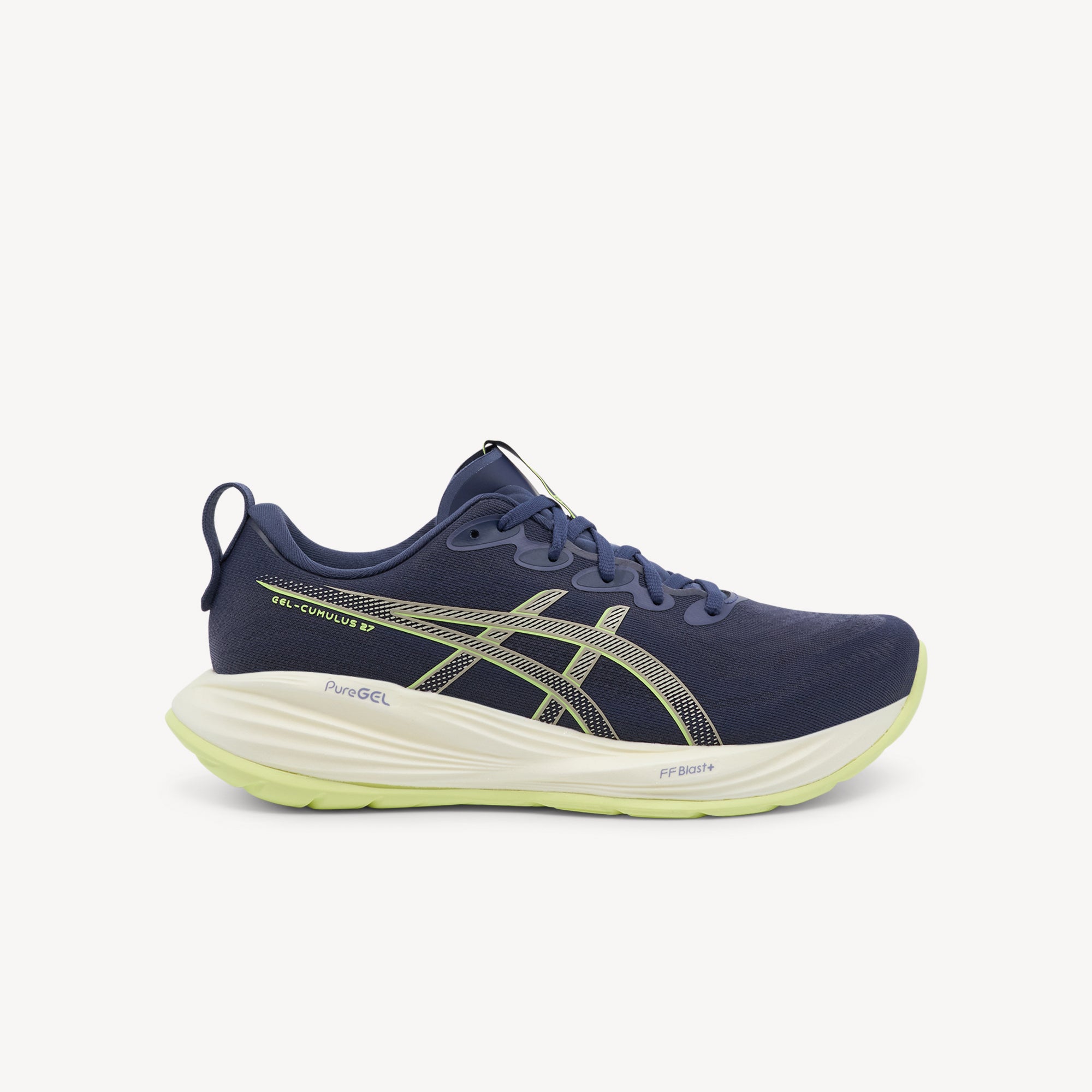 Asics Gel-Cumulus 27 Indigo Fog / Lucid Yellow Mens