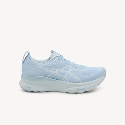 ASICS GEL-KAYANO 32 features premium stability technology and maximum cushioning at Profeet Footwear. Purpose-built running shoe for women. Expert-fitted.