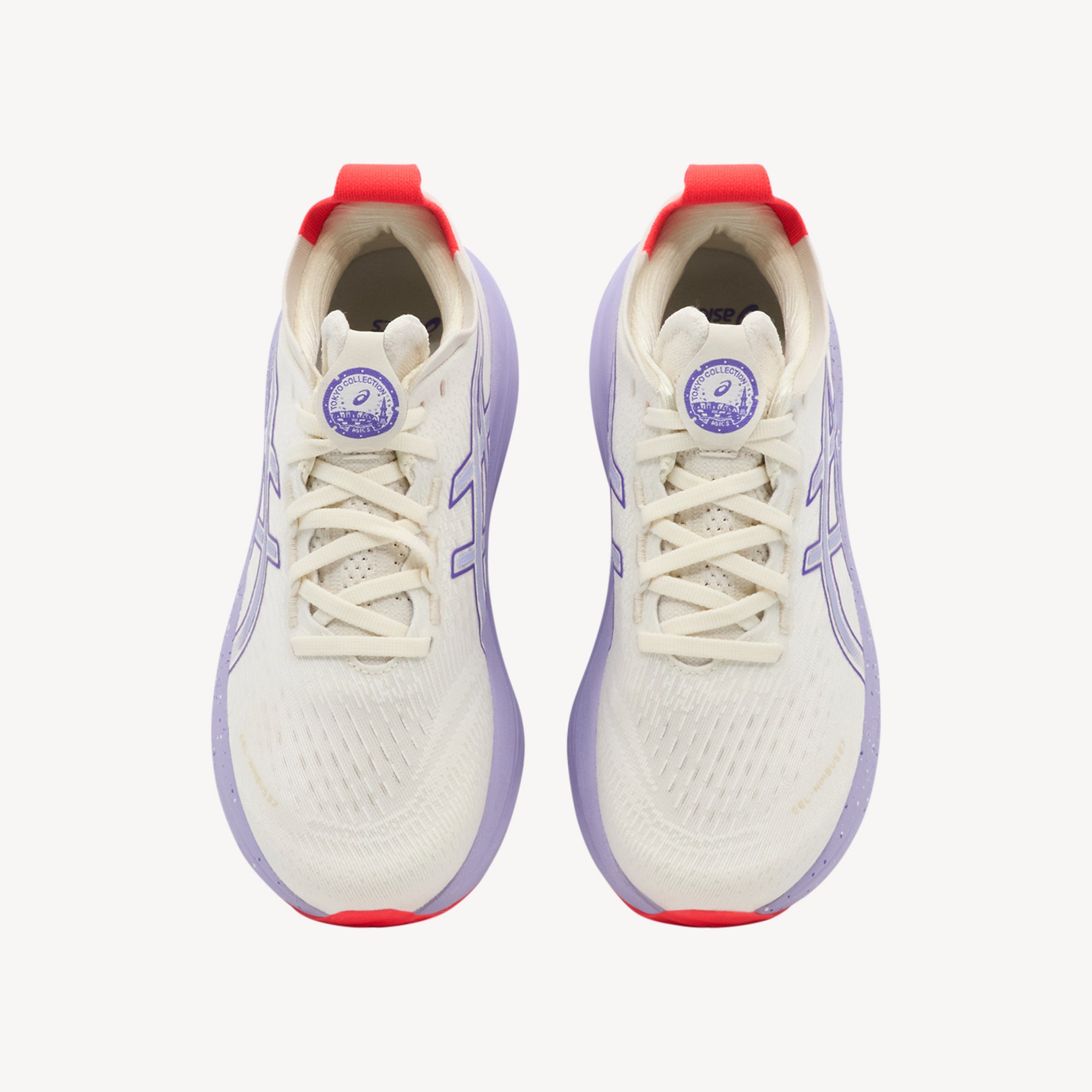 Asics Gel Nimbus 27 Tokyo Cream / Edo Purple Womens