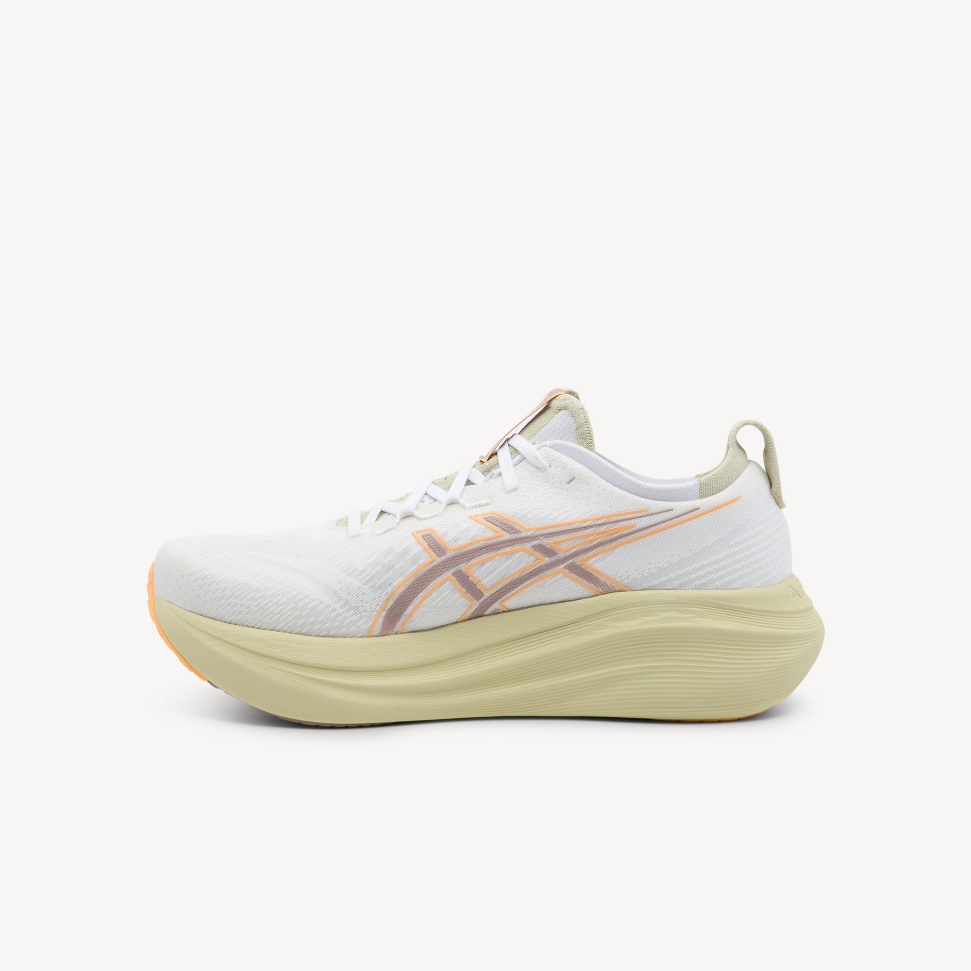 Asics Gel Nimbus 27 White / Fawn Mens