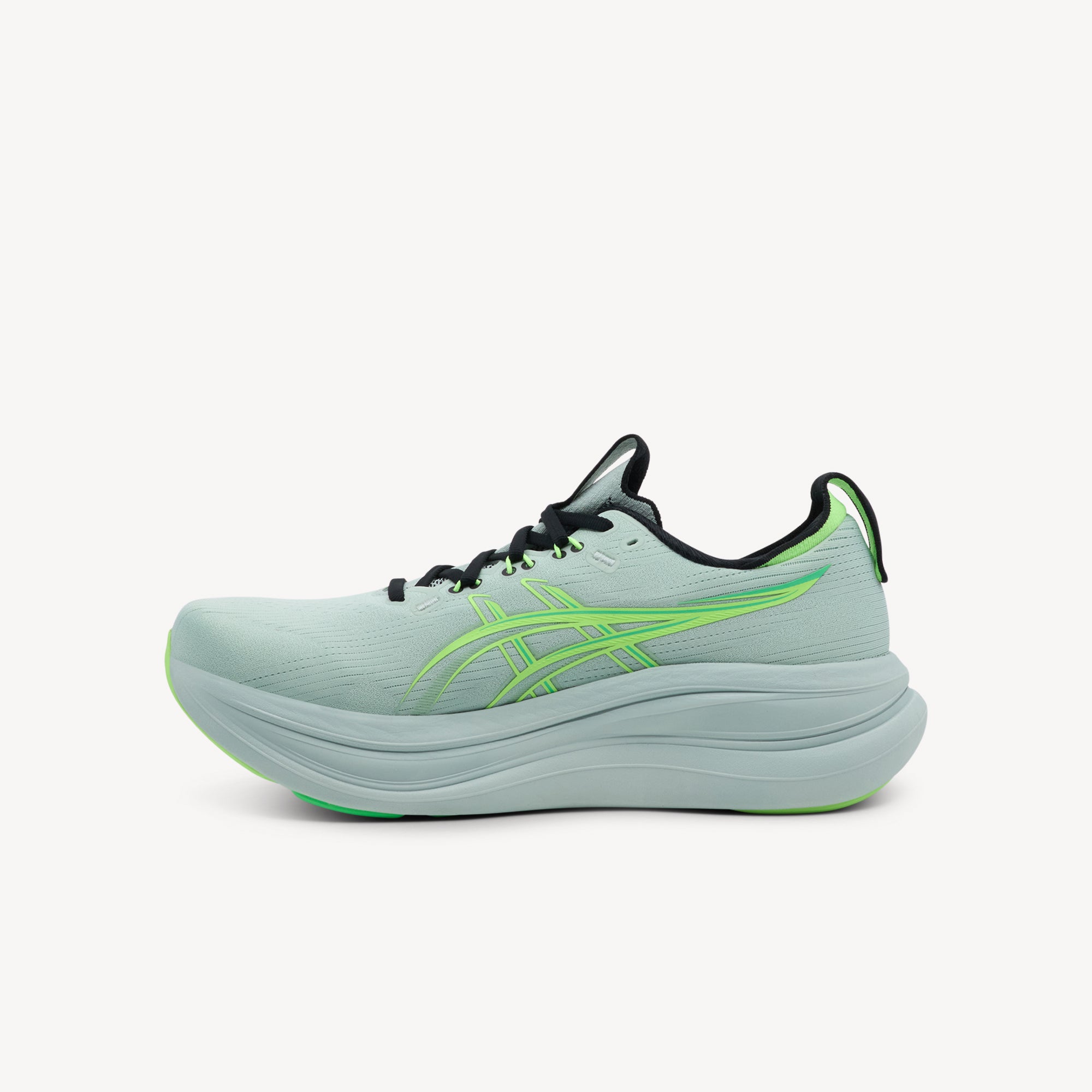 Asics Gel Nimbus 28 Cold Moss / Illuminate Green Mens