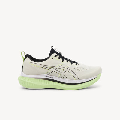 ASICS GLIDERIDE MAX features revolutionary rocker design and plush comfort at Profeet Footwear. Purpose-built efficiency running shoe. Expert-fitted.