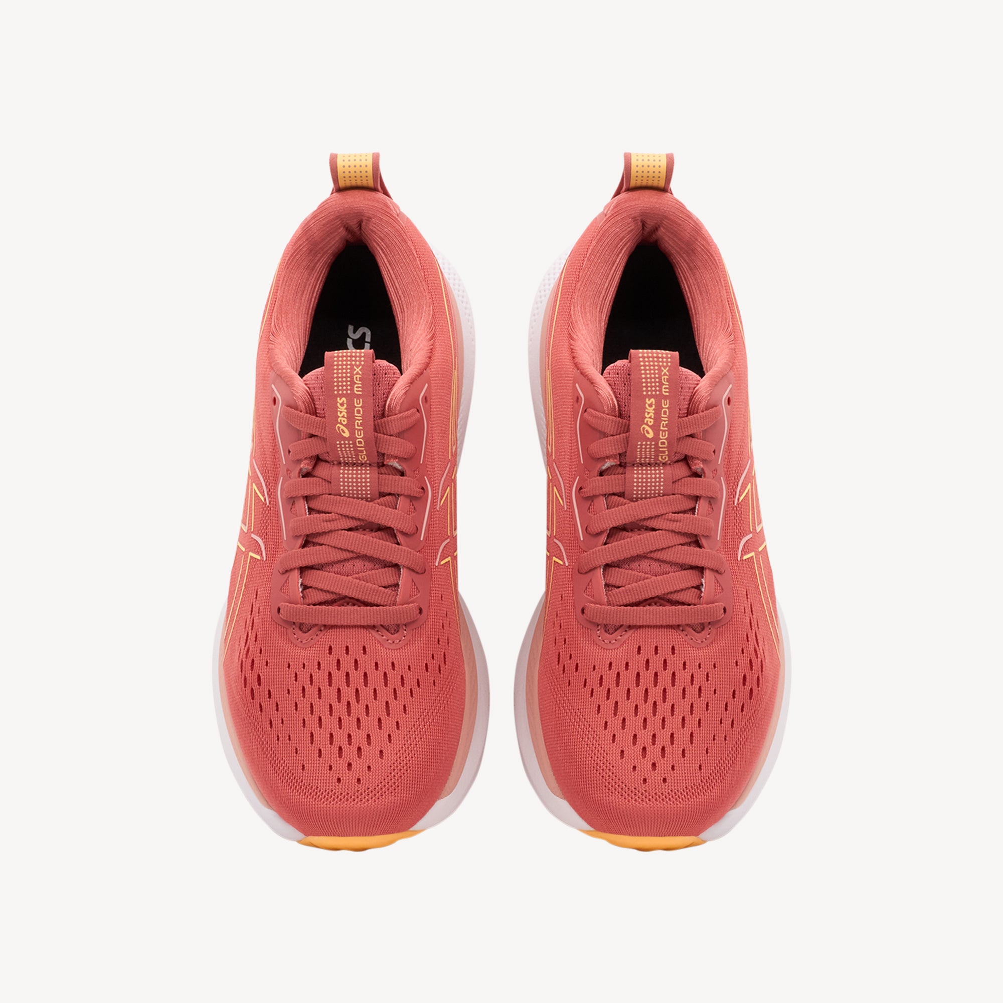 Asics Glideride Max Dark Pink Clay / Orange Glow Womens