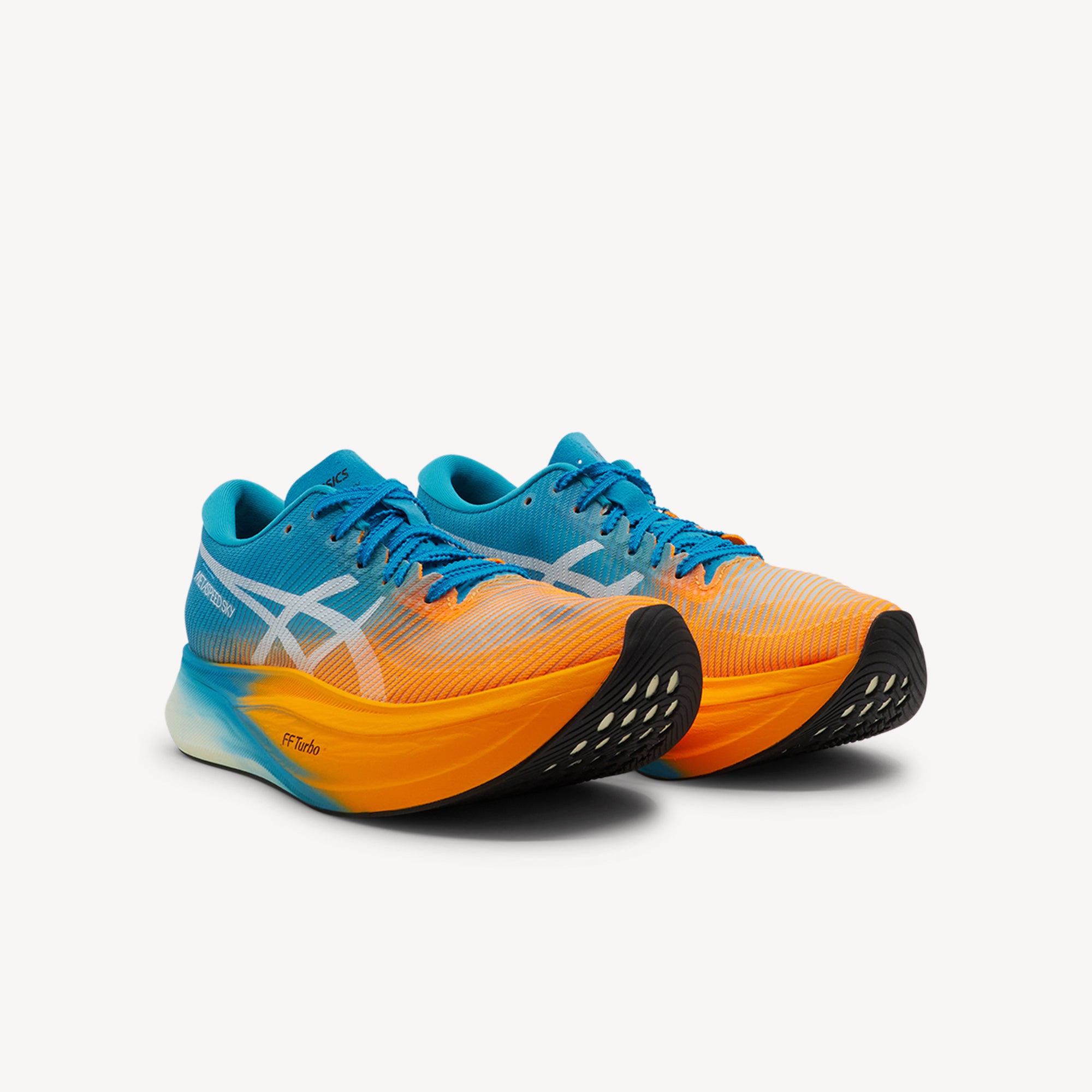Asics Metaspeed Sky+ Orange Pop / Island Blue Mens