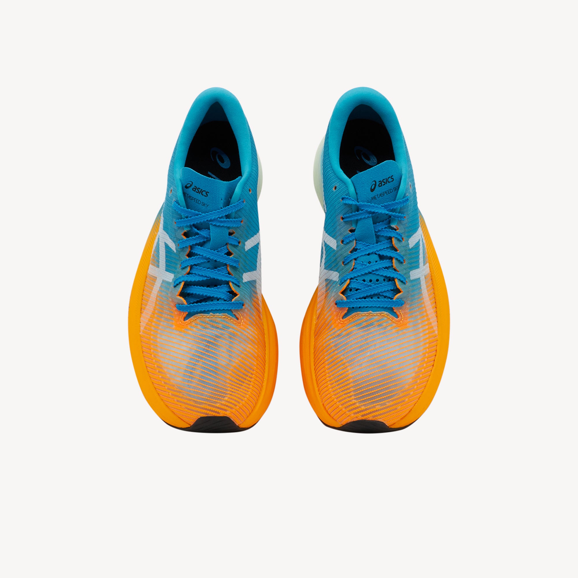 Asics Metaspeed Sky+ Orange Pop / Island Blue Mens