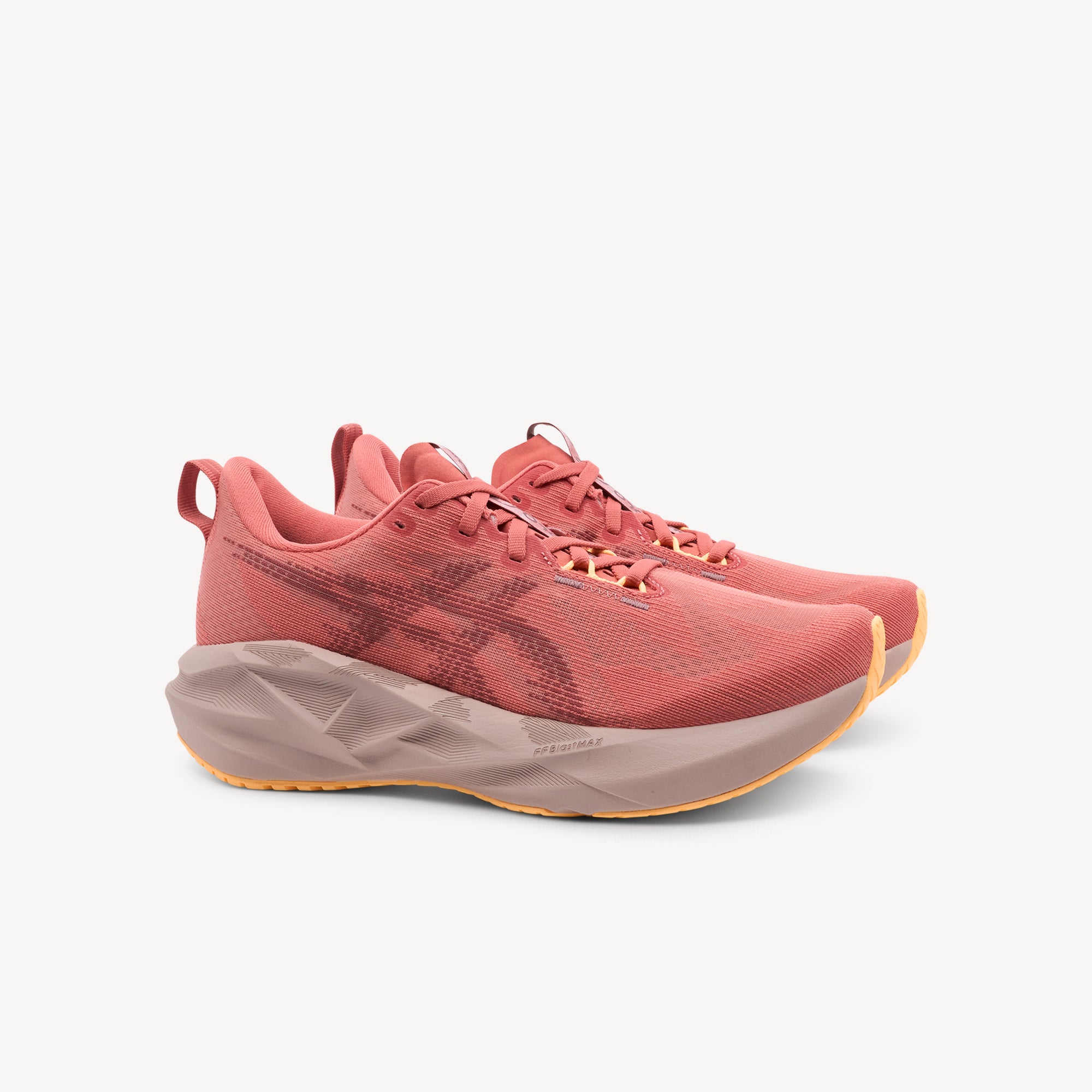 Asics Novablast 5 Dark Pink Clay / Rubble Red Women