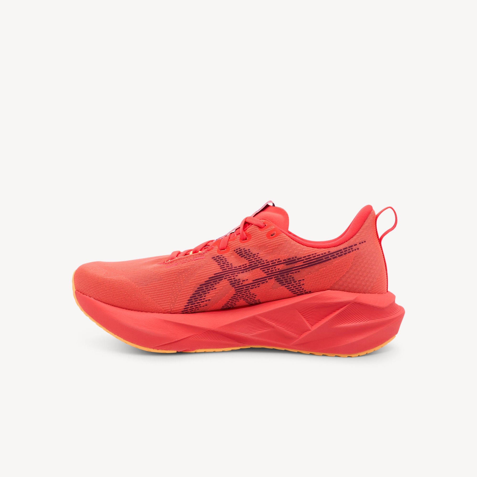 Asics Novablast 5 Flash Red / Edo Purple Mens