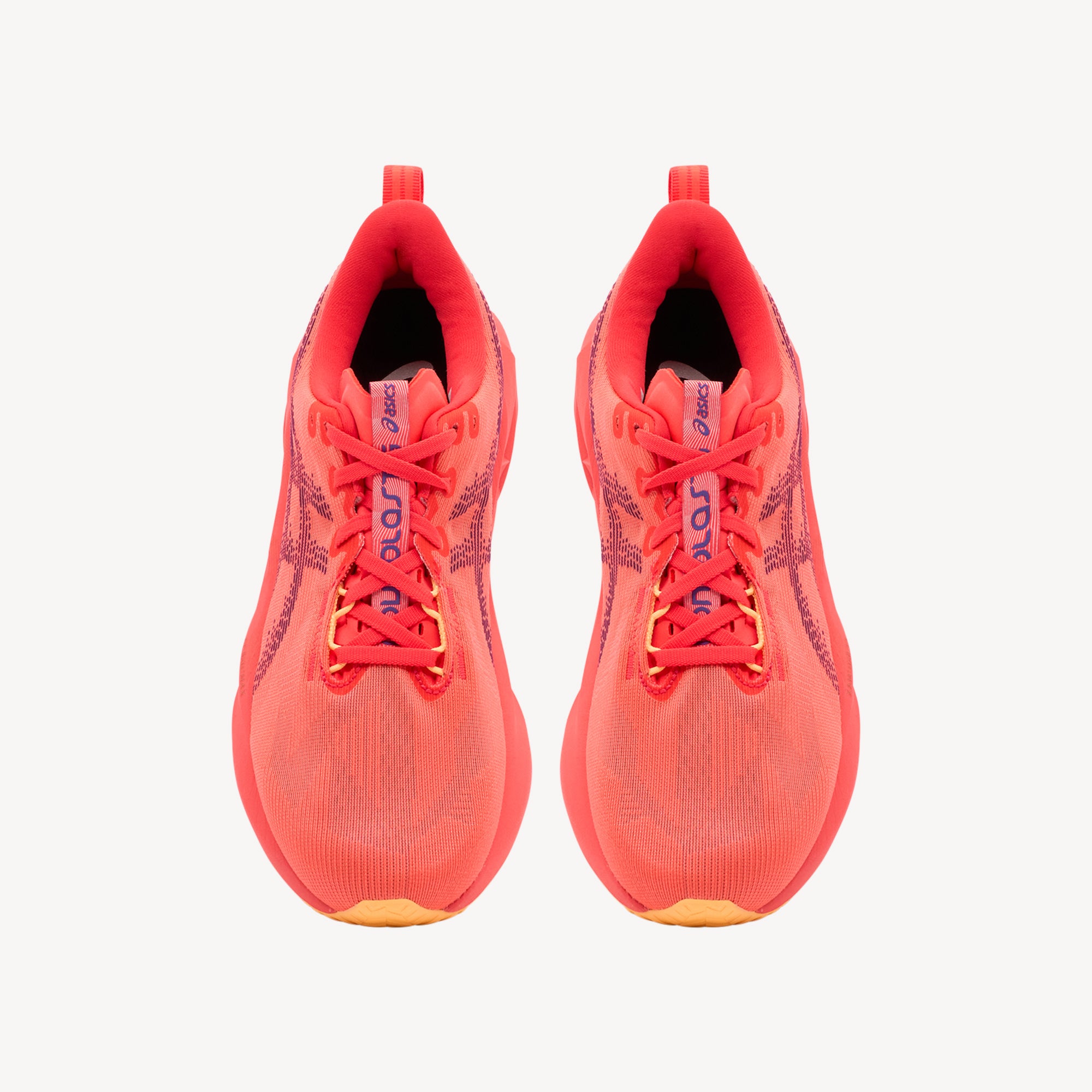 Asics Novablast 5 Flash Red / Edo Purple Mens