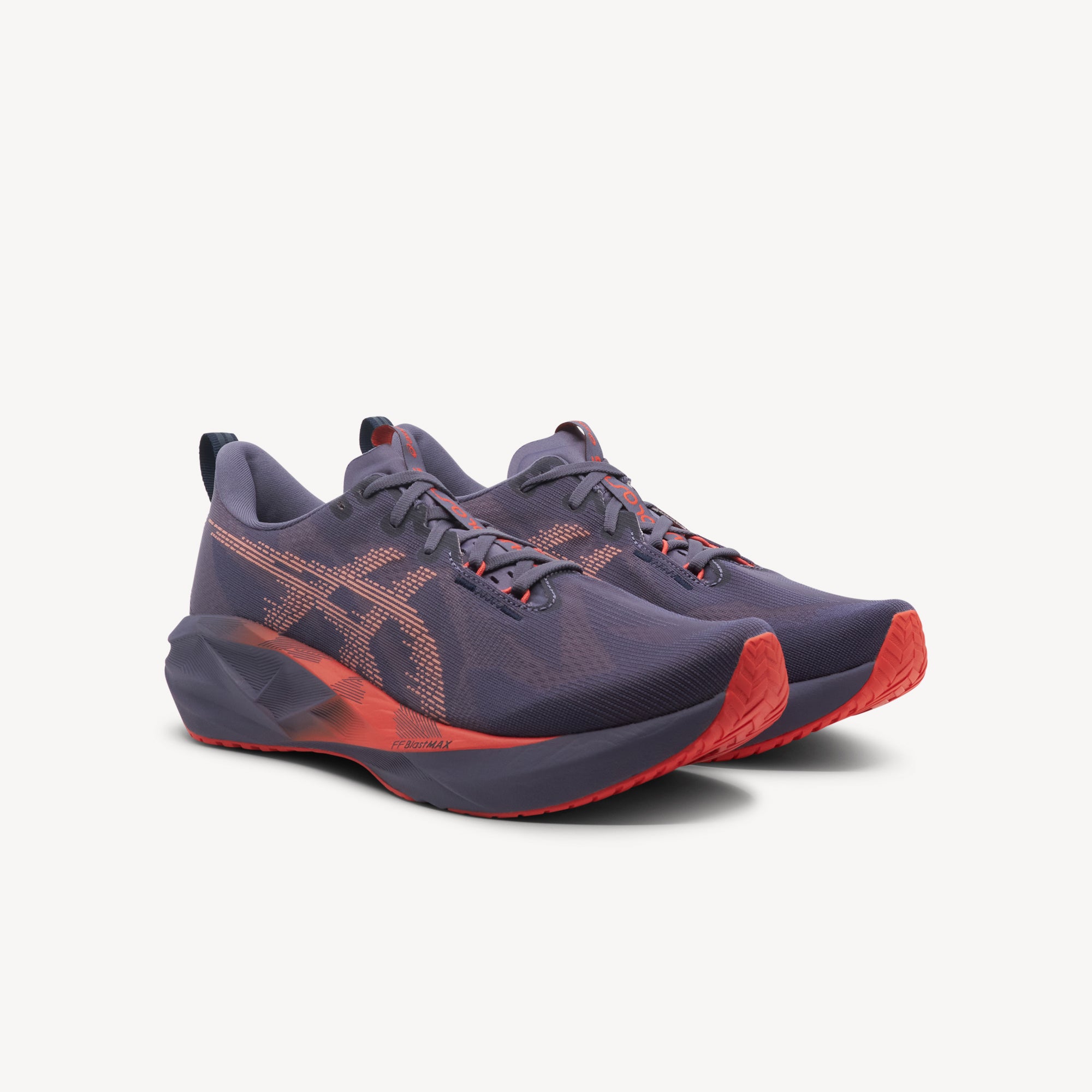 Asics Novablast 5 Greyish Purple / Black Mens