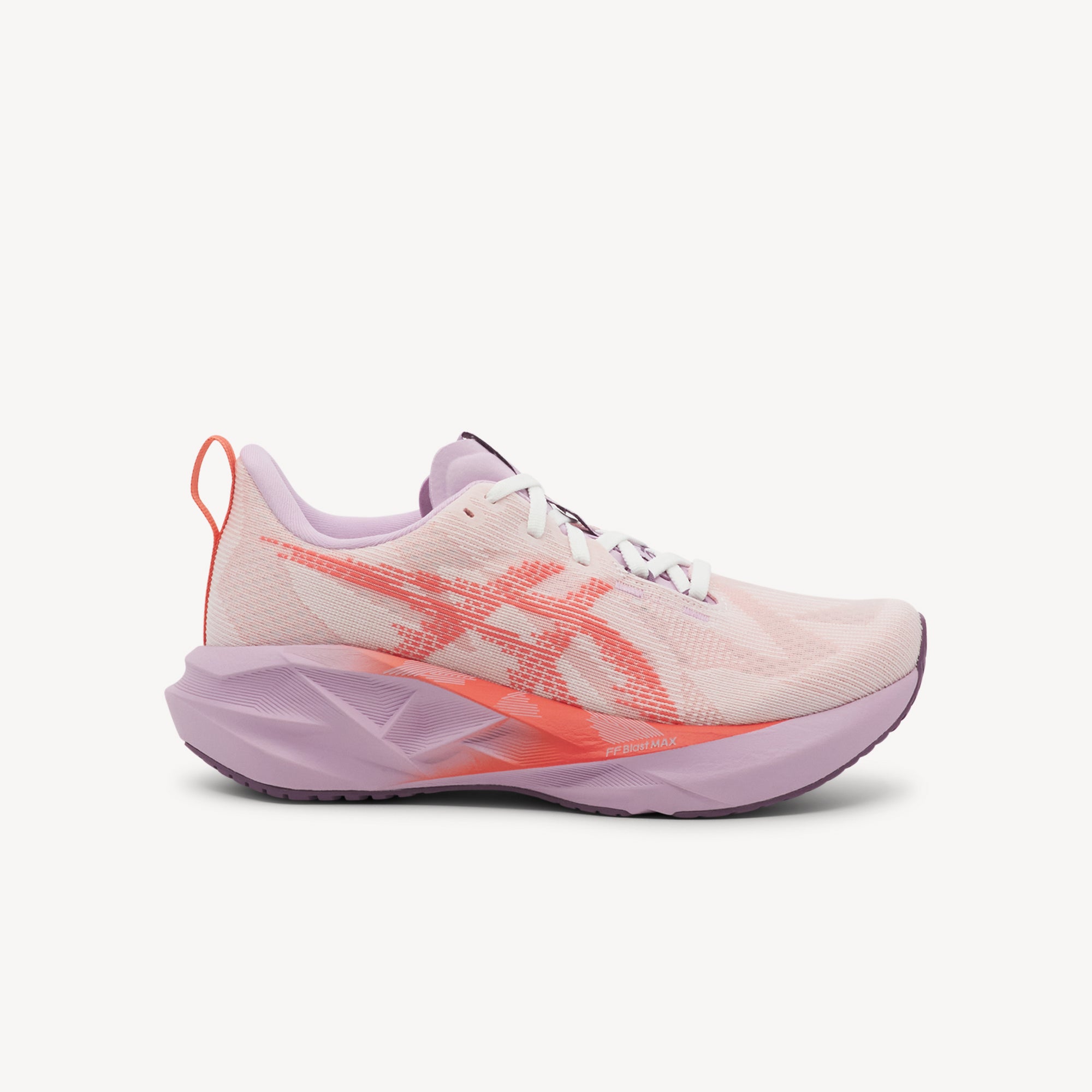 Asics Novablast 5 White / Coral Reef Womens