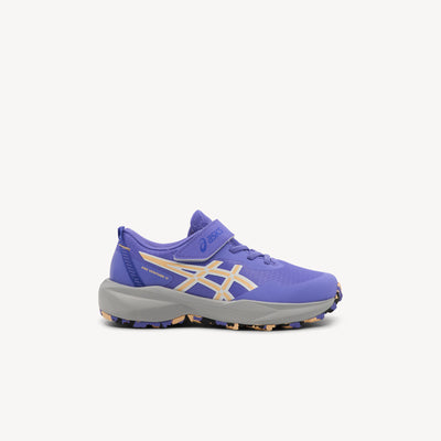 ASICS PRE VENTURE 11 PS features reliable traction and easy-on closure at Profeet Footwear. Purpose-built trail shoe for preschoolers. Expert-fitted.
