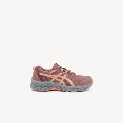 ASICS PRE VENTURE 9 GS features reliable traction and durable protection at Profeet Footwear. Purpose-built trail shoe for kids. Expert-fitted.