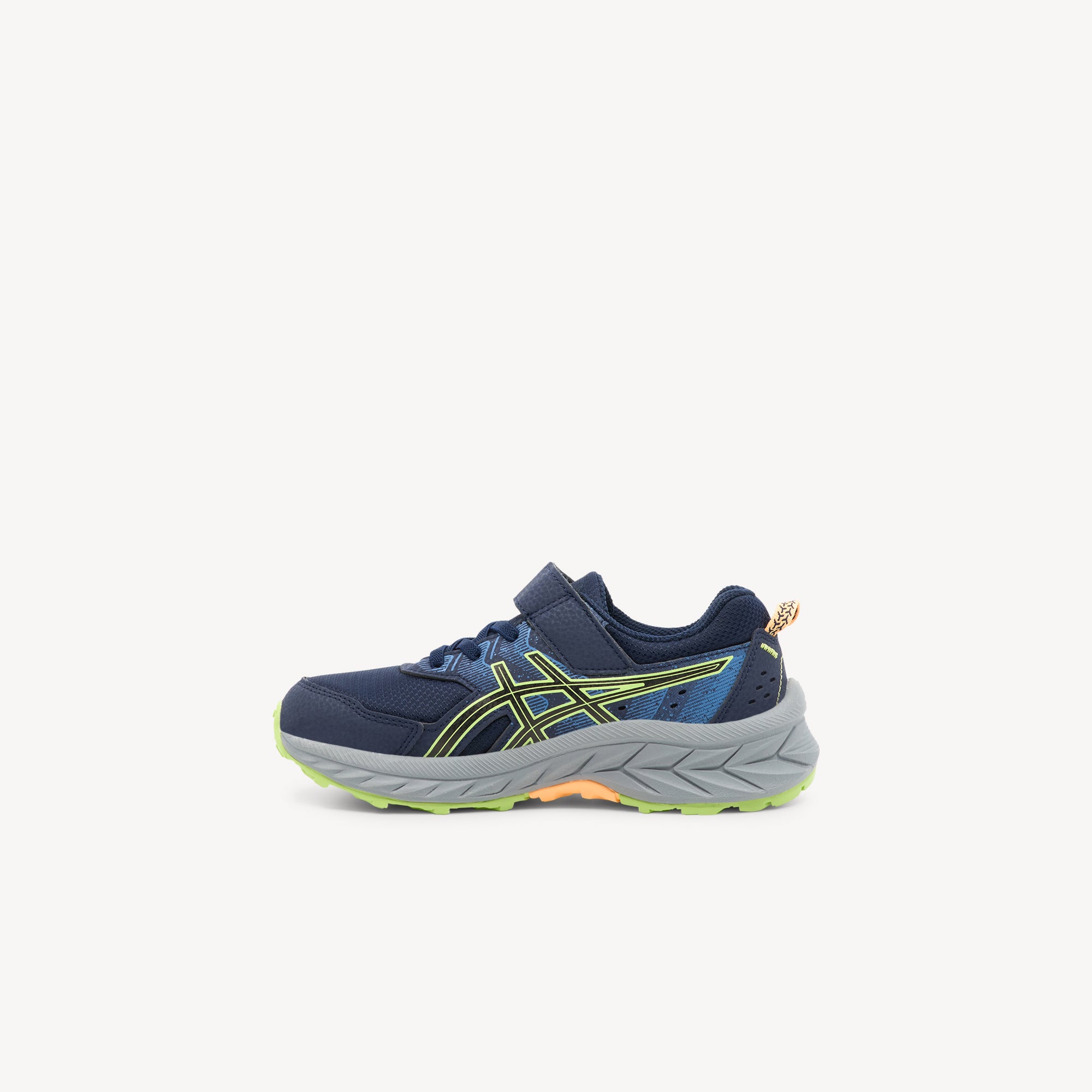 Asics Pre Venture 9 PS Midnight / Lime Green Kids