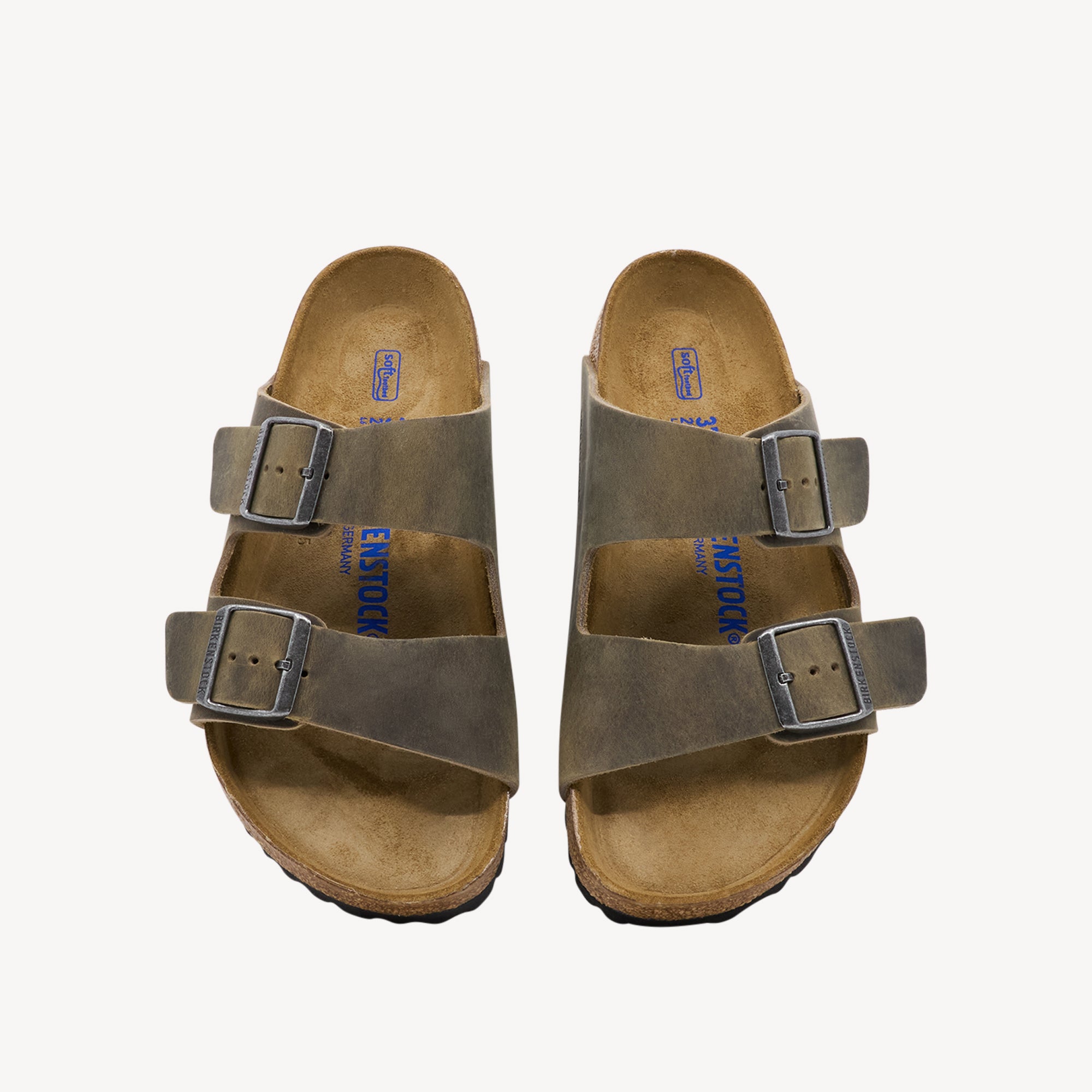 Birkenstock Arizona SFB Faded Khaki Unisex