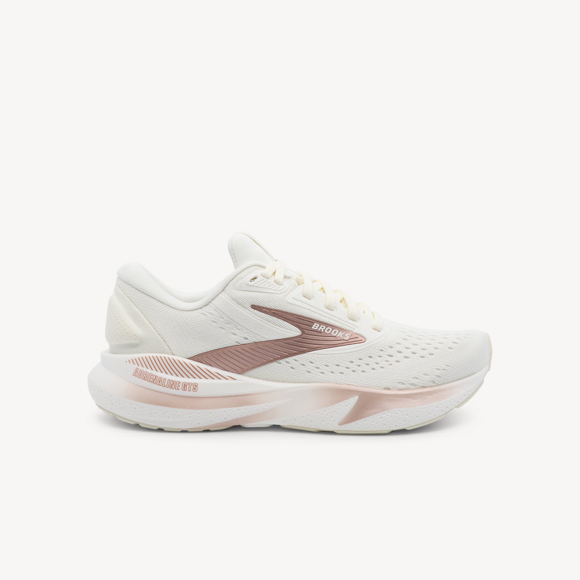 Brooks Adrenaline GTS 24 Coconut / Rose Gold / White Womens