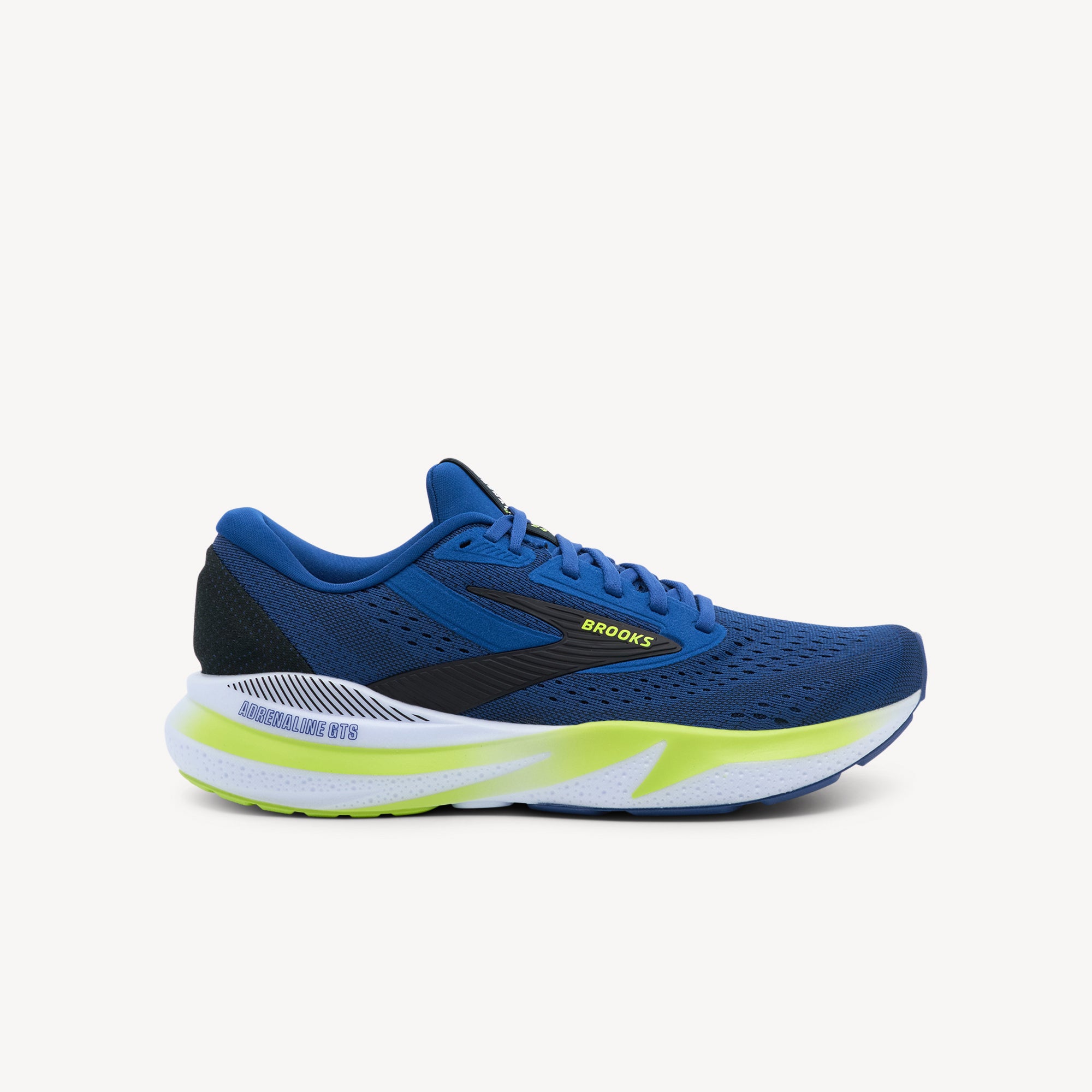Brooks Adrenaline GTS 24 Navy Peony / Black / Acid Lime Mens