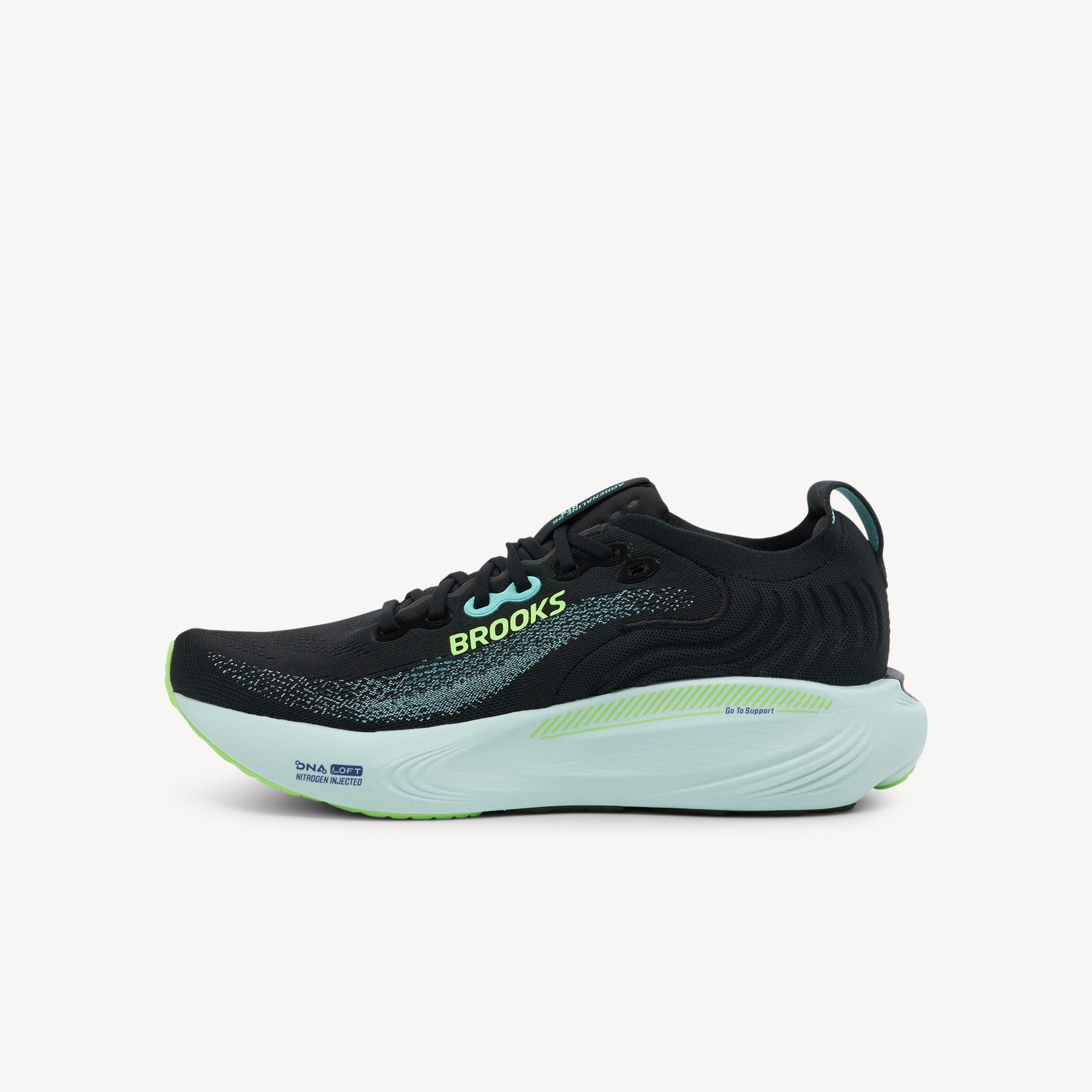 Brooks Adrenaline GTS 25 Black / Ipanema / Mint Mens