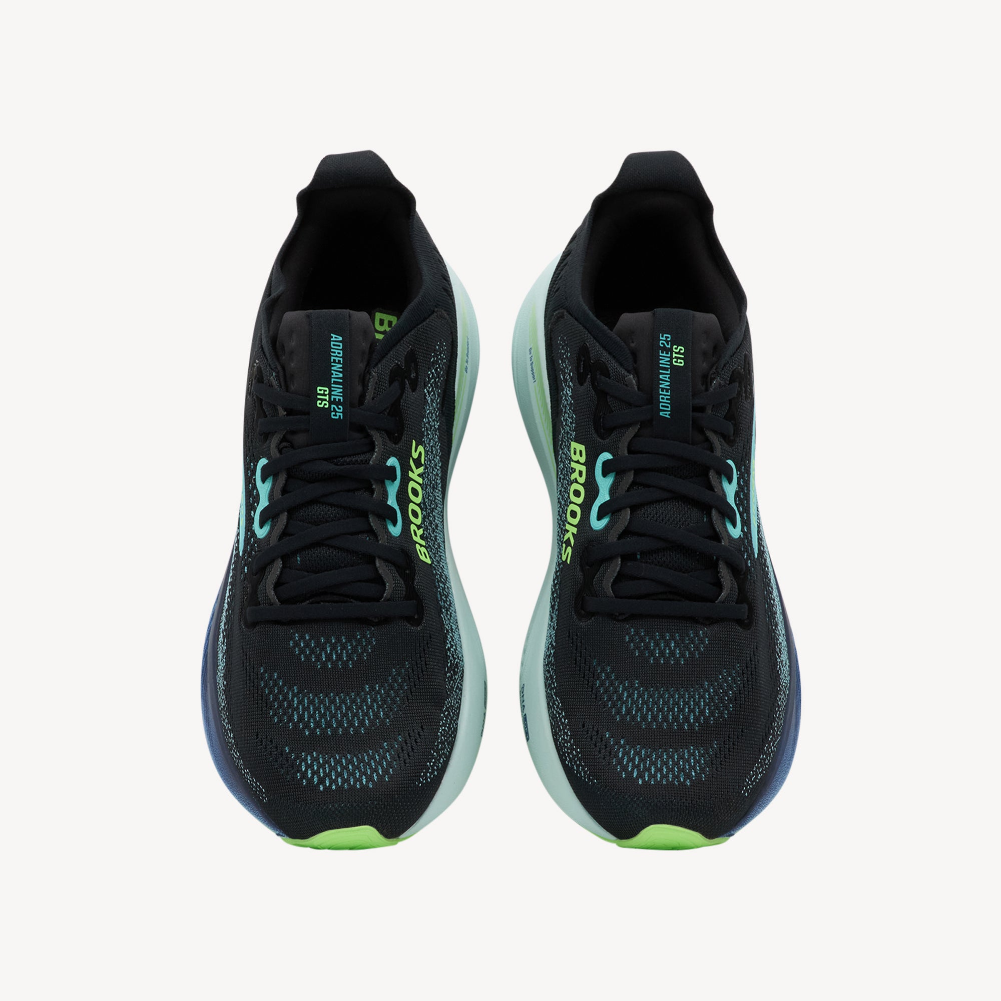 Brooks Adrenaline GTS 25 Black / Ipanema / Mint Mens