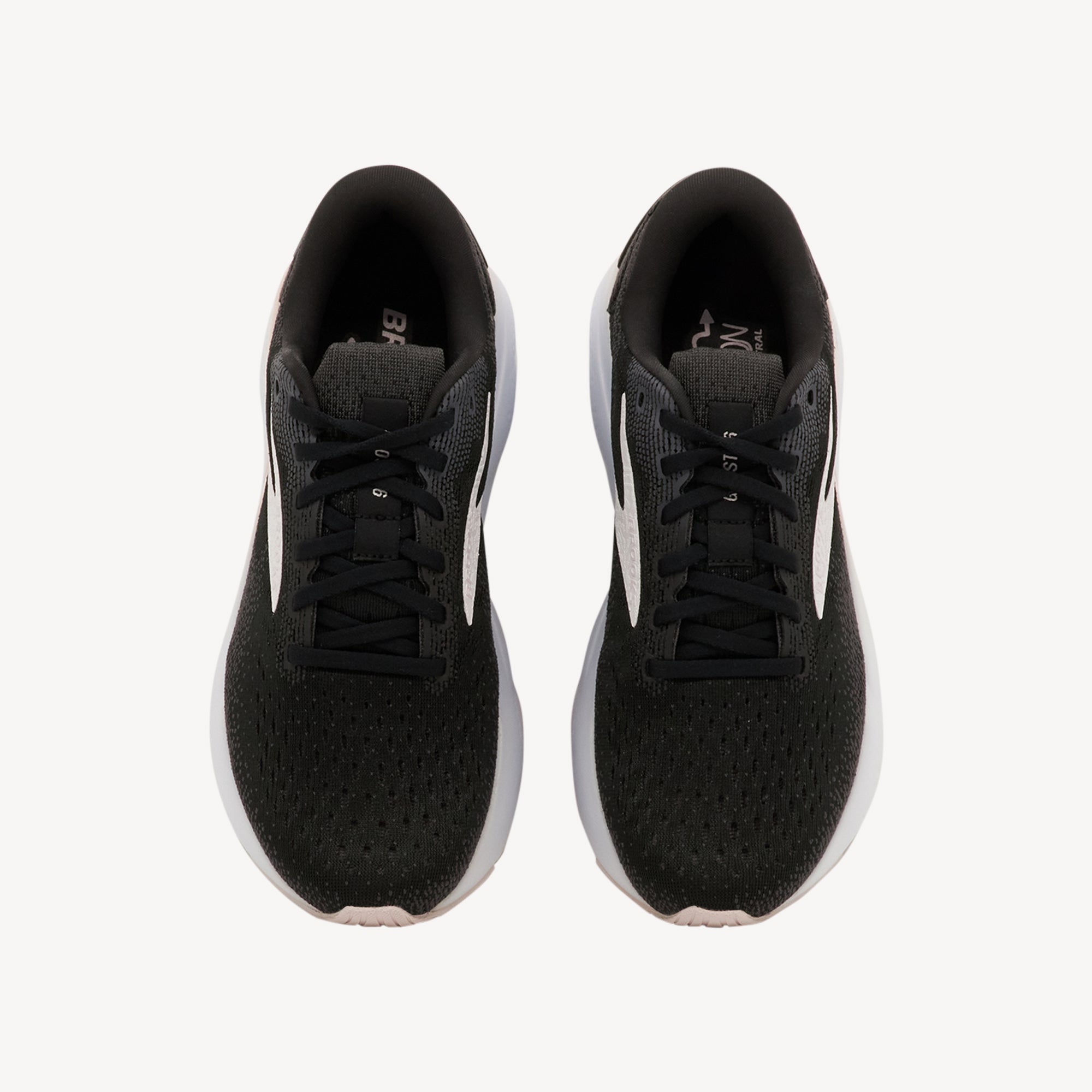 Brooks Ghost 16 Black / White / Orchid Ice Womens
