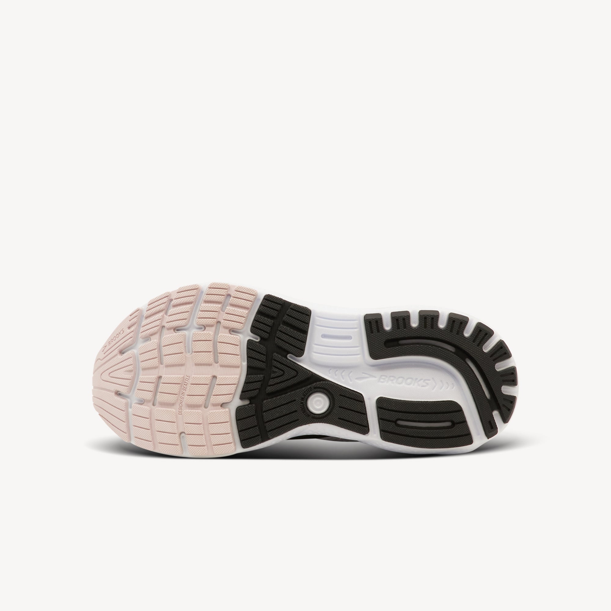 Brooks Ghost 16 Black / White / Orchid Ice Womens