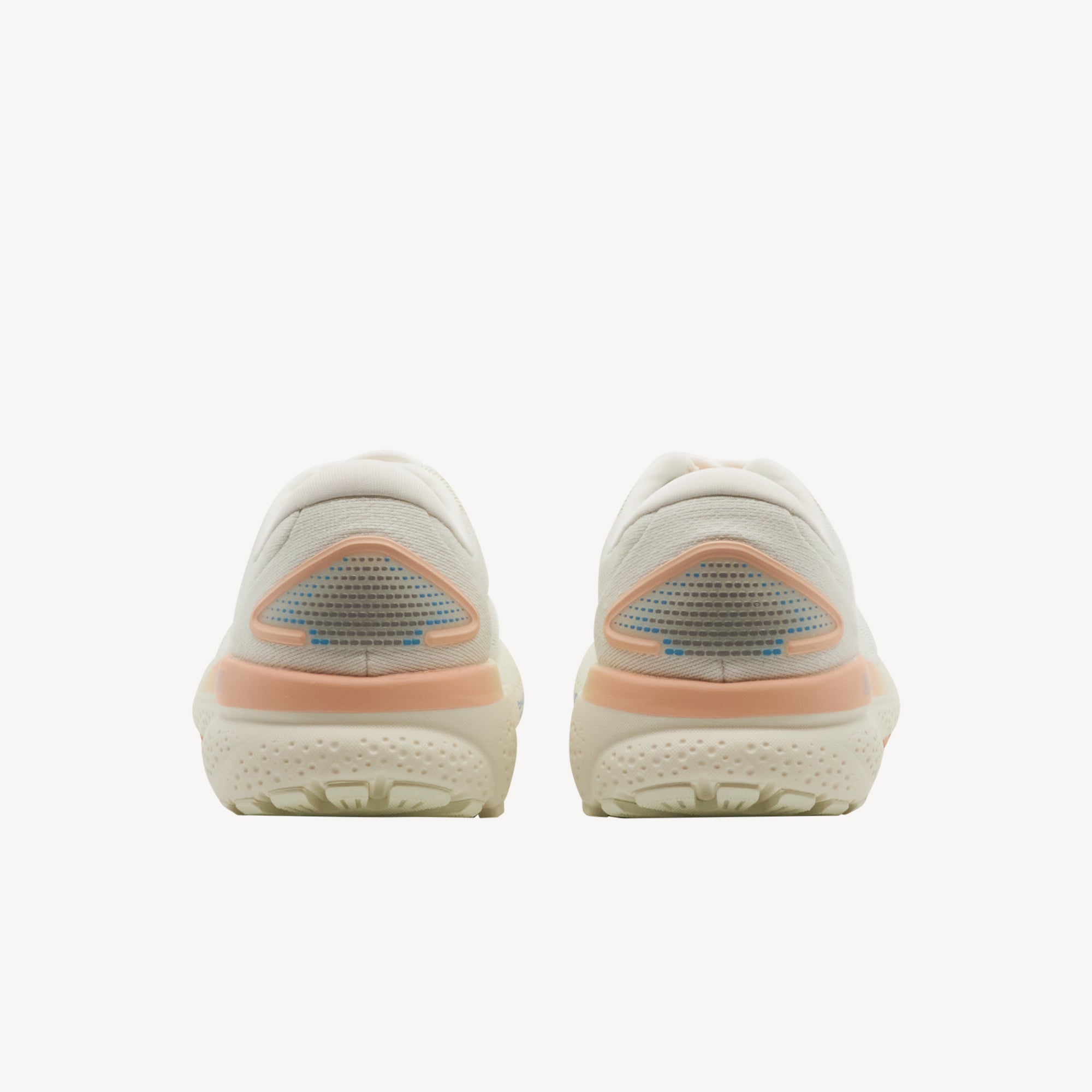 Brooks Ghost 16 White / Bluewash / Peach Womens