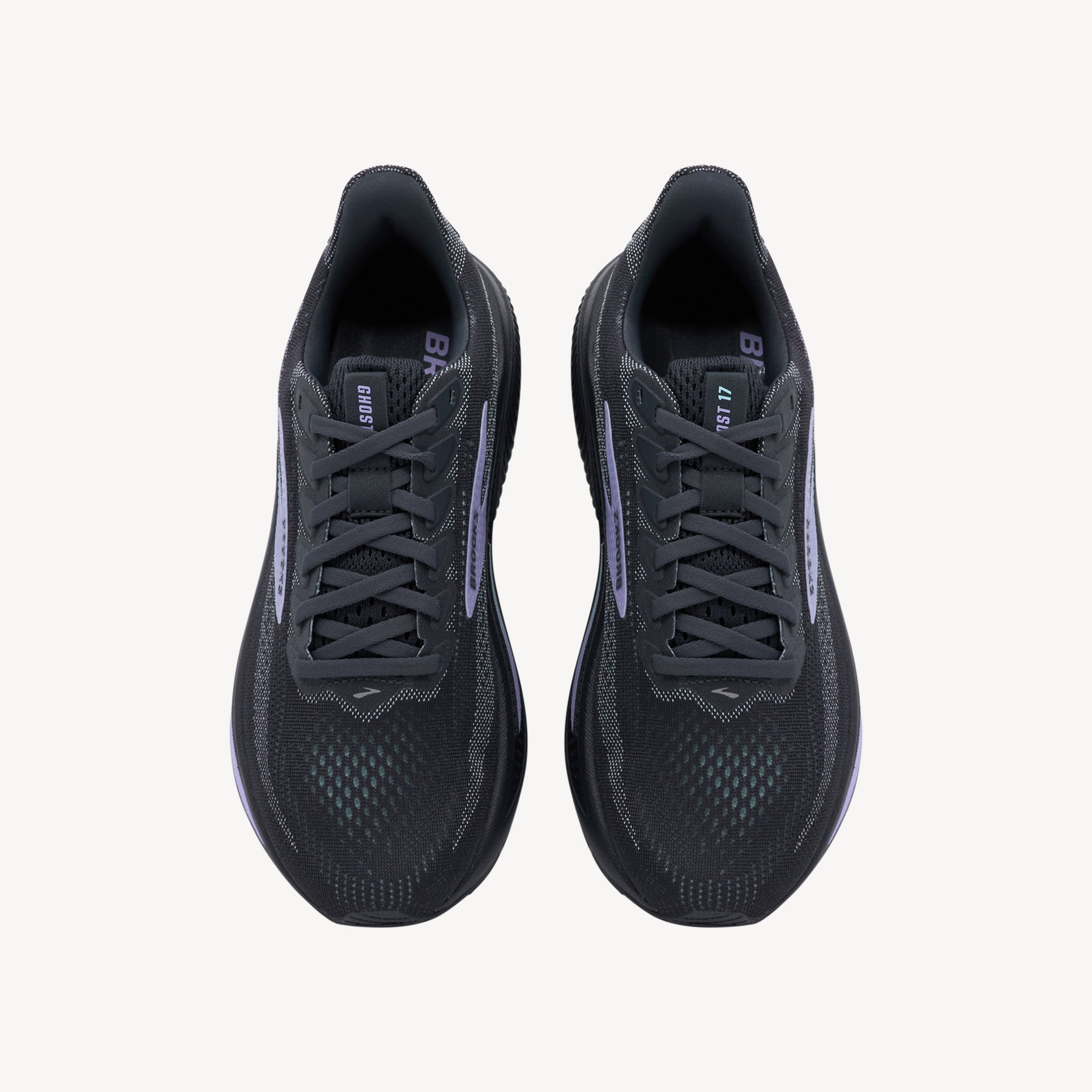 Brooks Ghost 17 Grey / Clearwater / Purple Womens