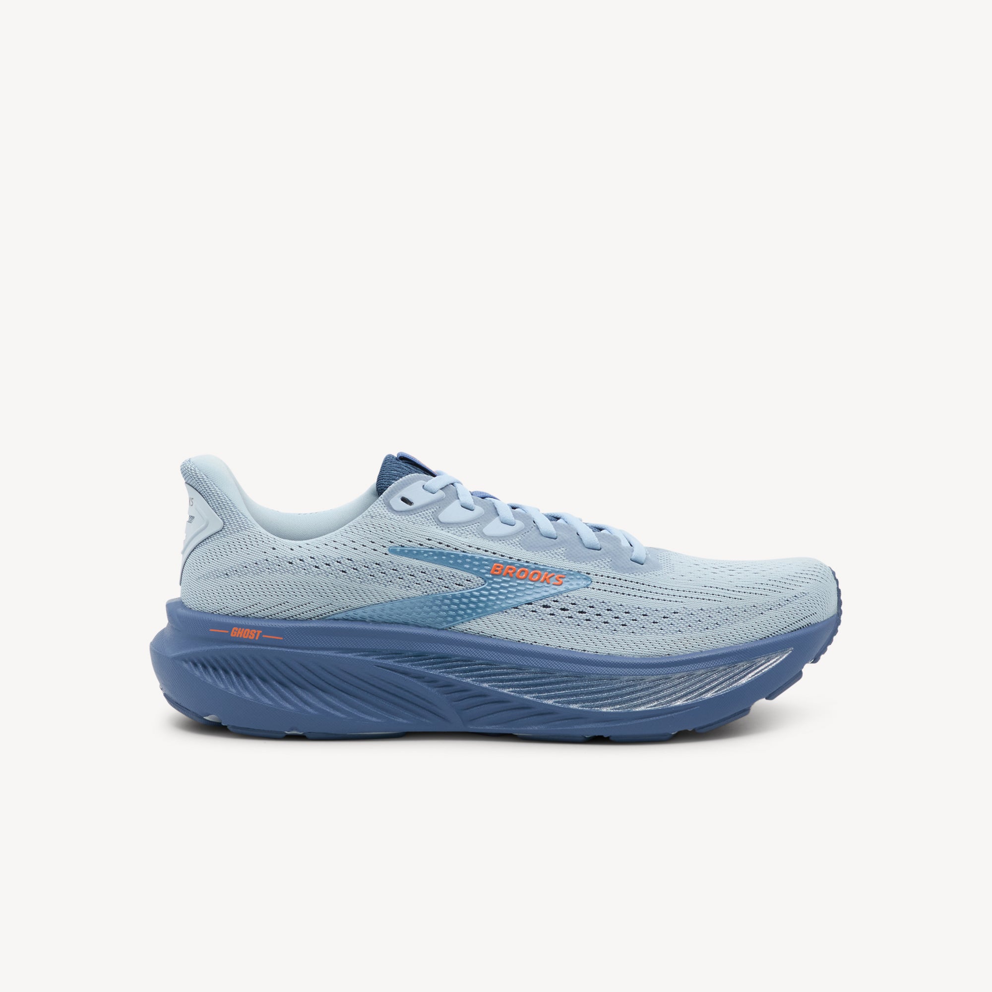 BROOKS GHOST 17 features balanced cushioning and versatile performance at Profeet Footwear. Purpose-built running shoe for men. Expert-fitted.