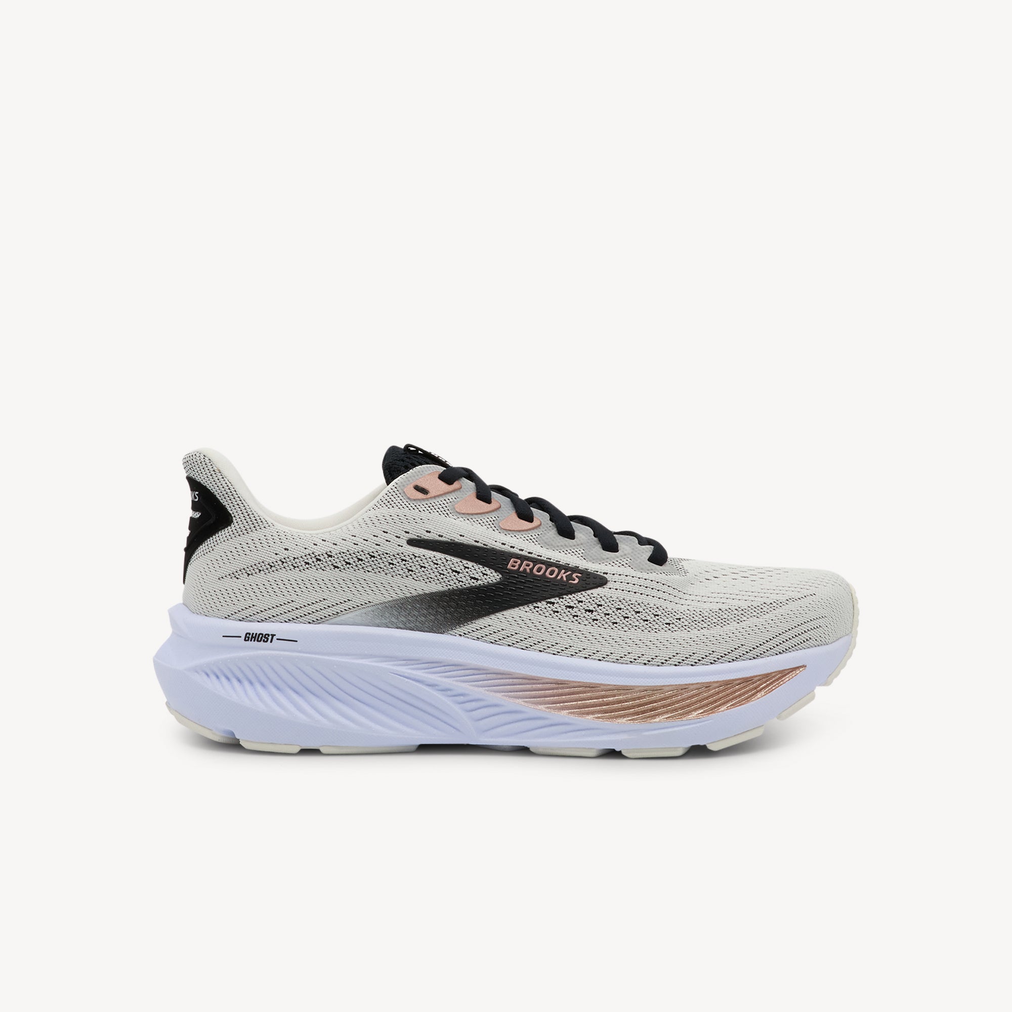 BROOKS GHOST 17 features balanced cushioning and versatile performance at Profeet Footwear. Purpose-built running shoe for women. Expert-fitted.