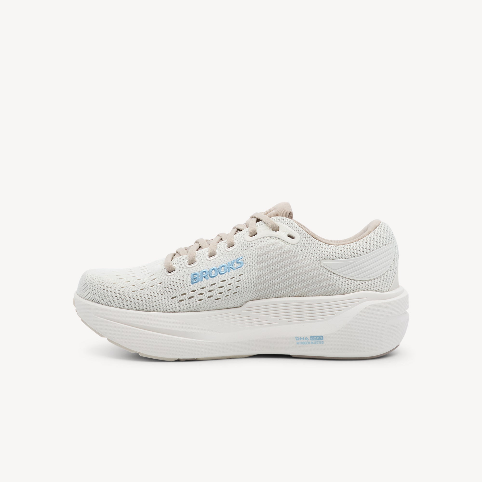 Brooks Ghost Max 3 Coconut / Chateau Grey / Blue Womens