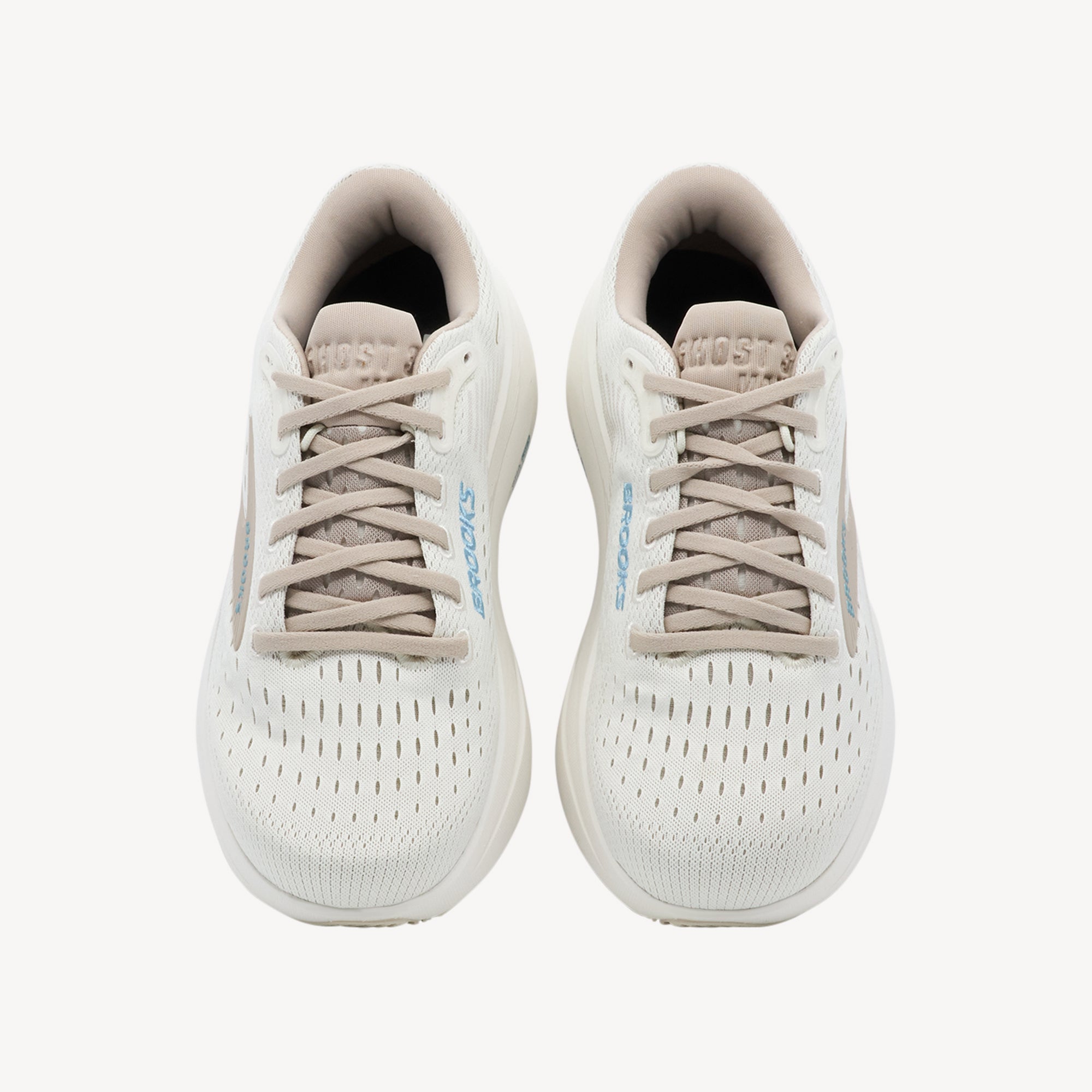 Brooks Ghost Max 3 Coconut / Chateau Grey / Blue Womens
