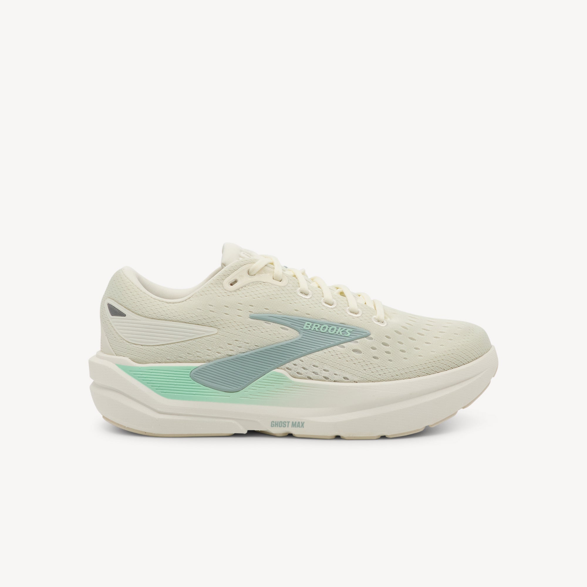 BROOKS GHOST MAX 3 features plush cushioning and smooth transitions at Profeet Footwear. Purpose-built running shoe for women. Expert-fitted.