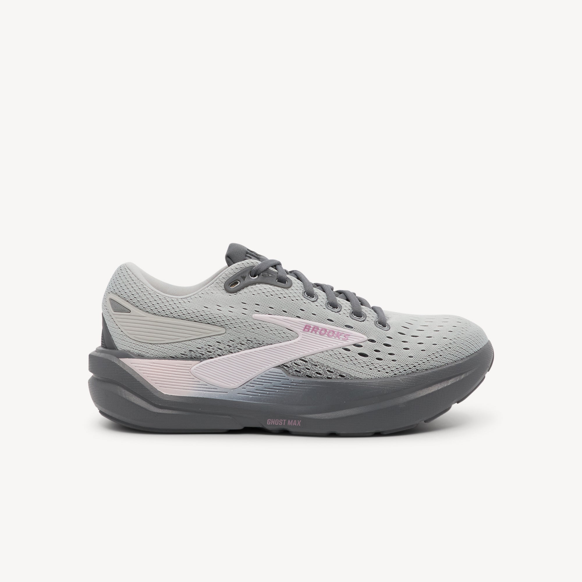 BROOKS GHOST MAX 3 features plush cushioning and smooth transitions at Profeet Footwear. Purpose-built running shoe for women. Expert-fitted.